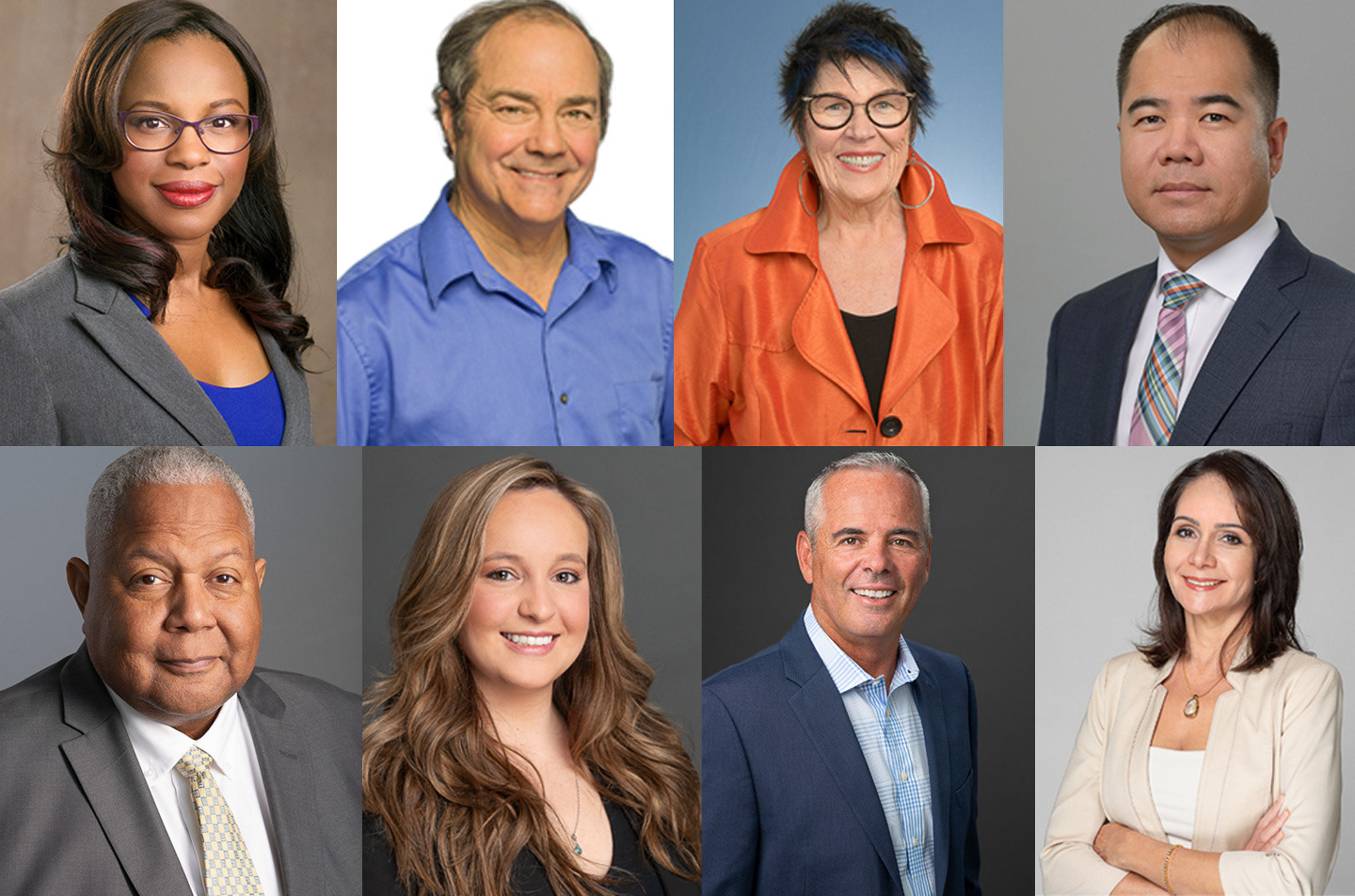 Examples of business headshots by professional photographer Diana Jahns.