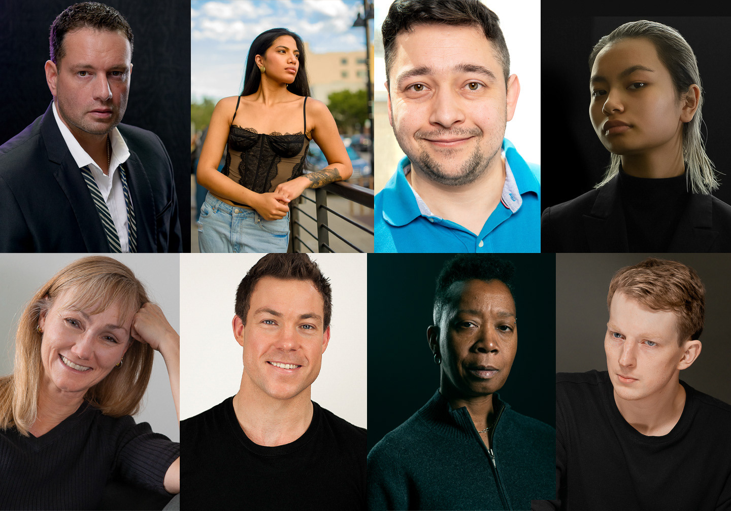 Headshots for actors, models, performers and others by Sacramento photographer Diana Jahns.