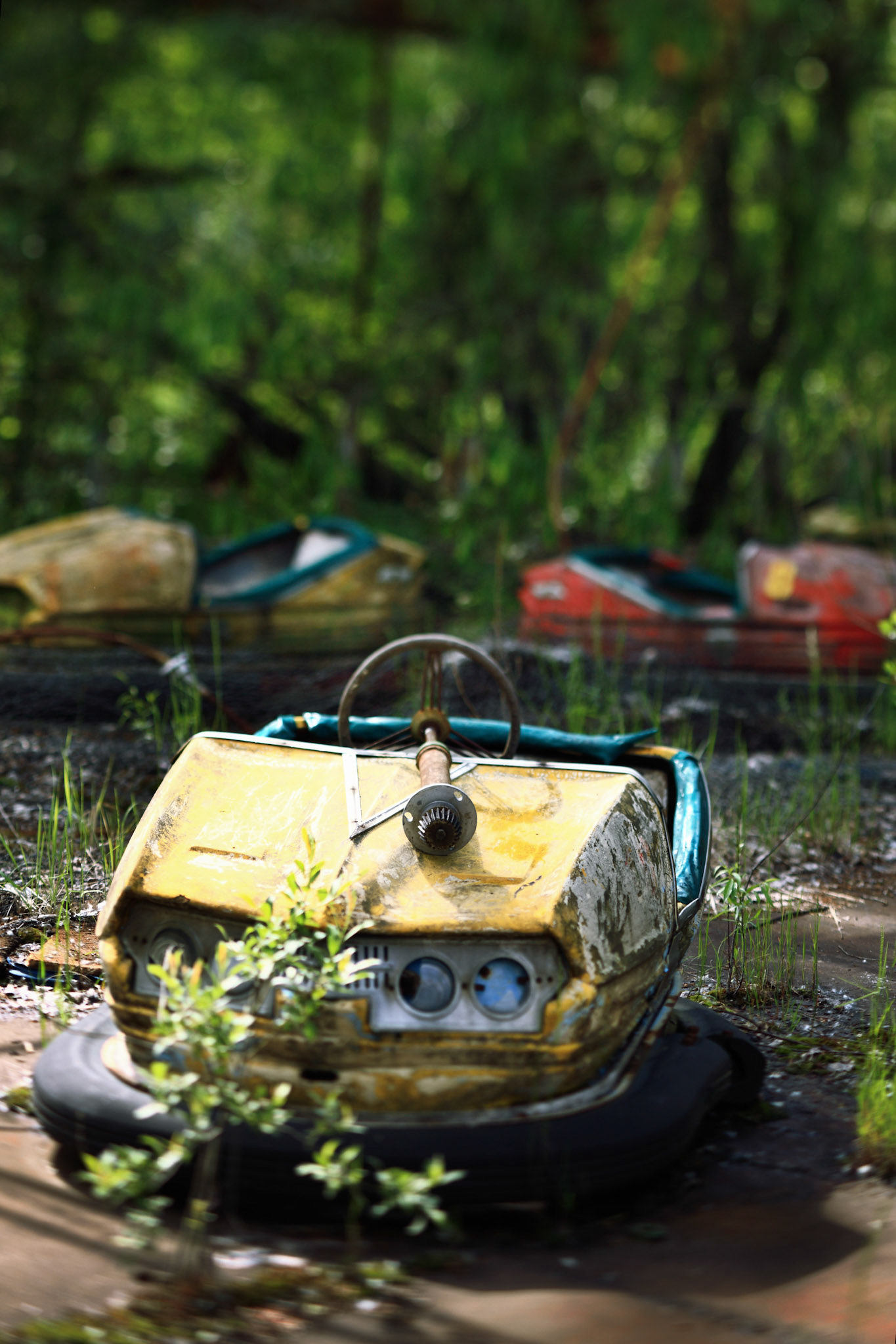 The surface, metals, and moss in the Pripyat fairground and around the area remains on a higher radiation levels. this is going on over 800 years until second Jesus Christ is born and he is return.