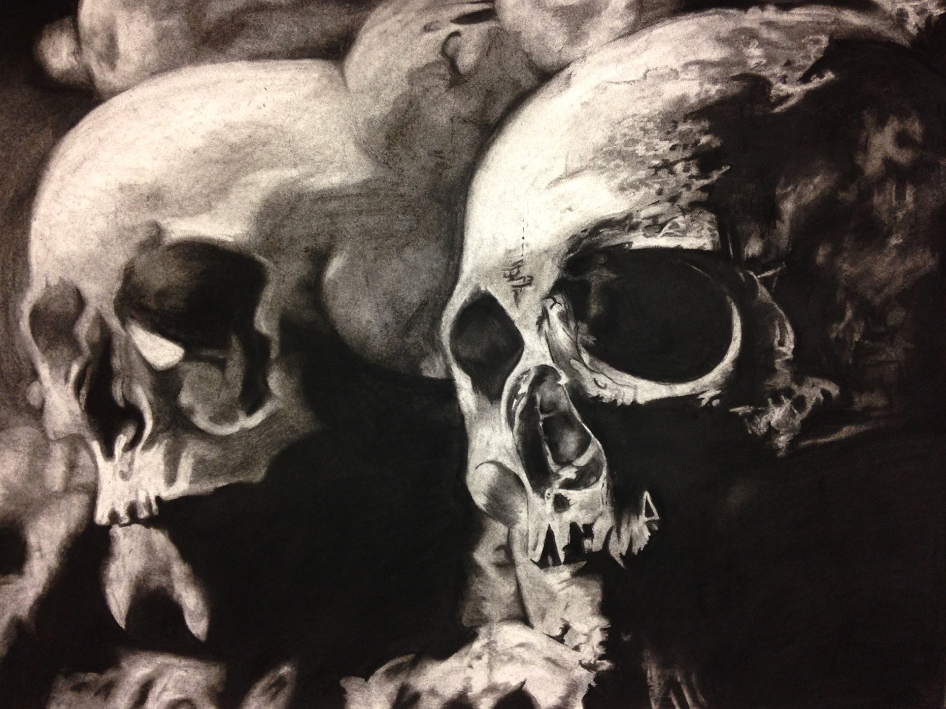 Charcoal on Paper