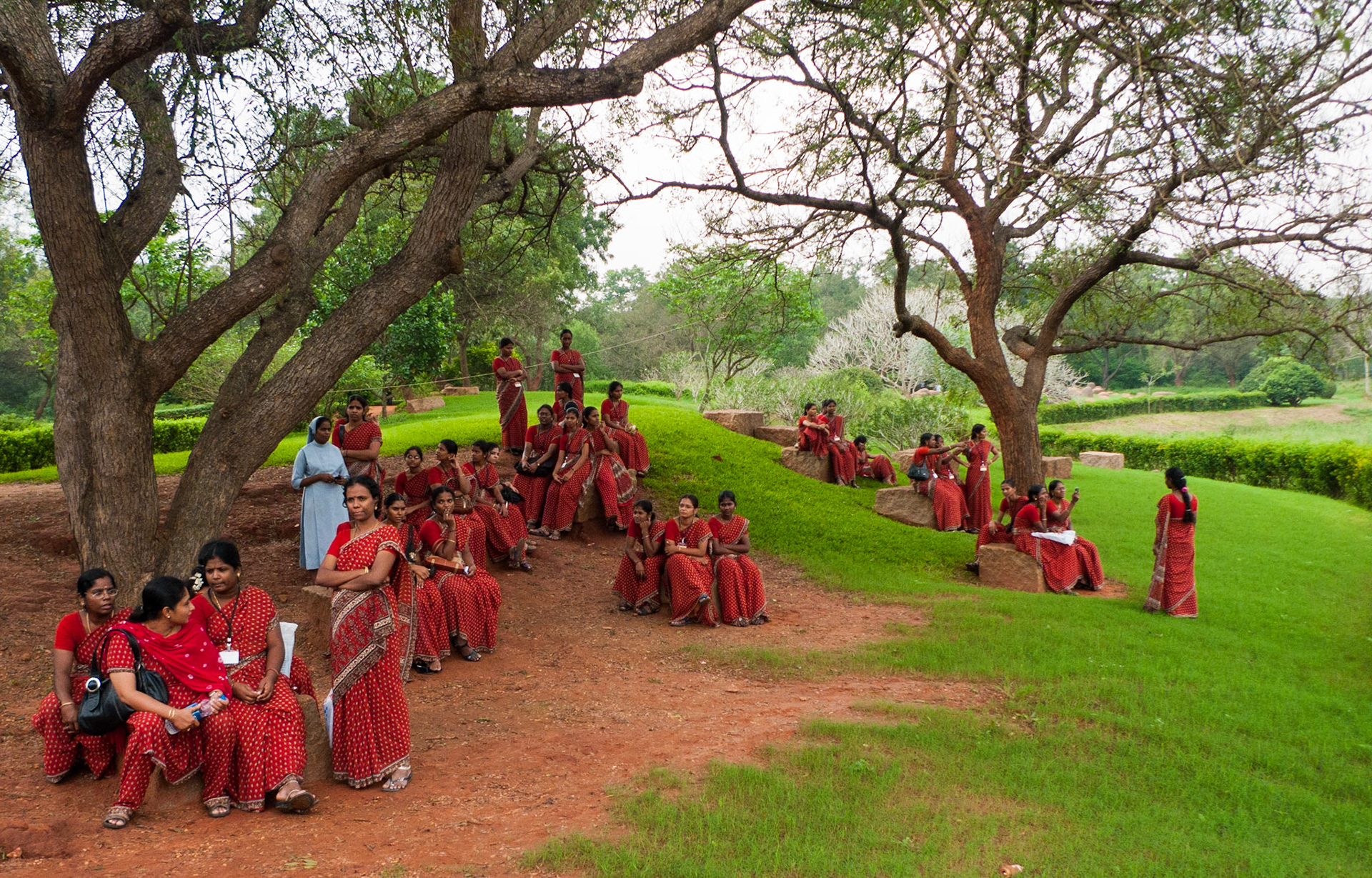 Auroville: student teachers