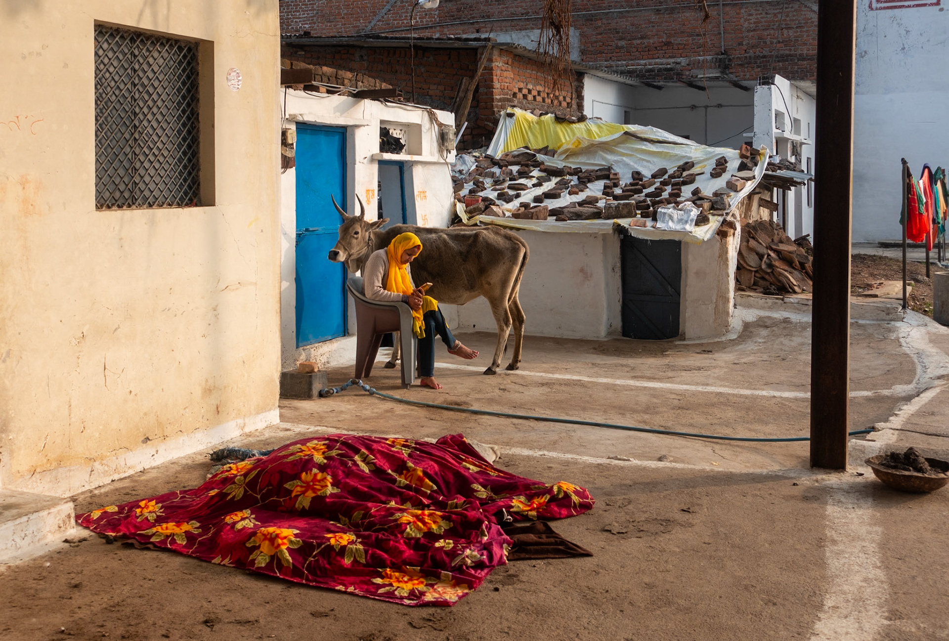 Khajuraho: Lake side
