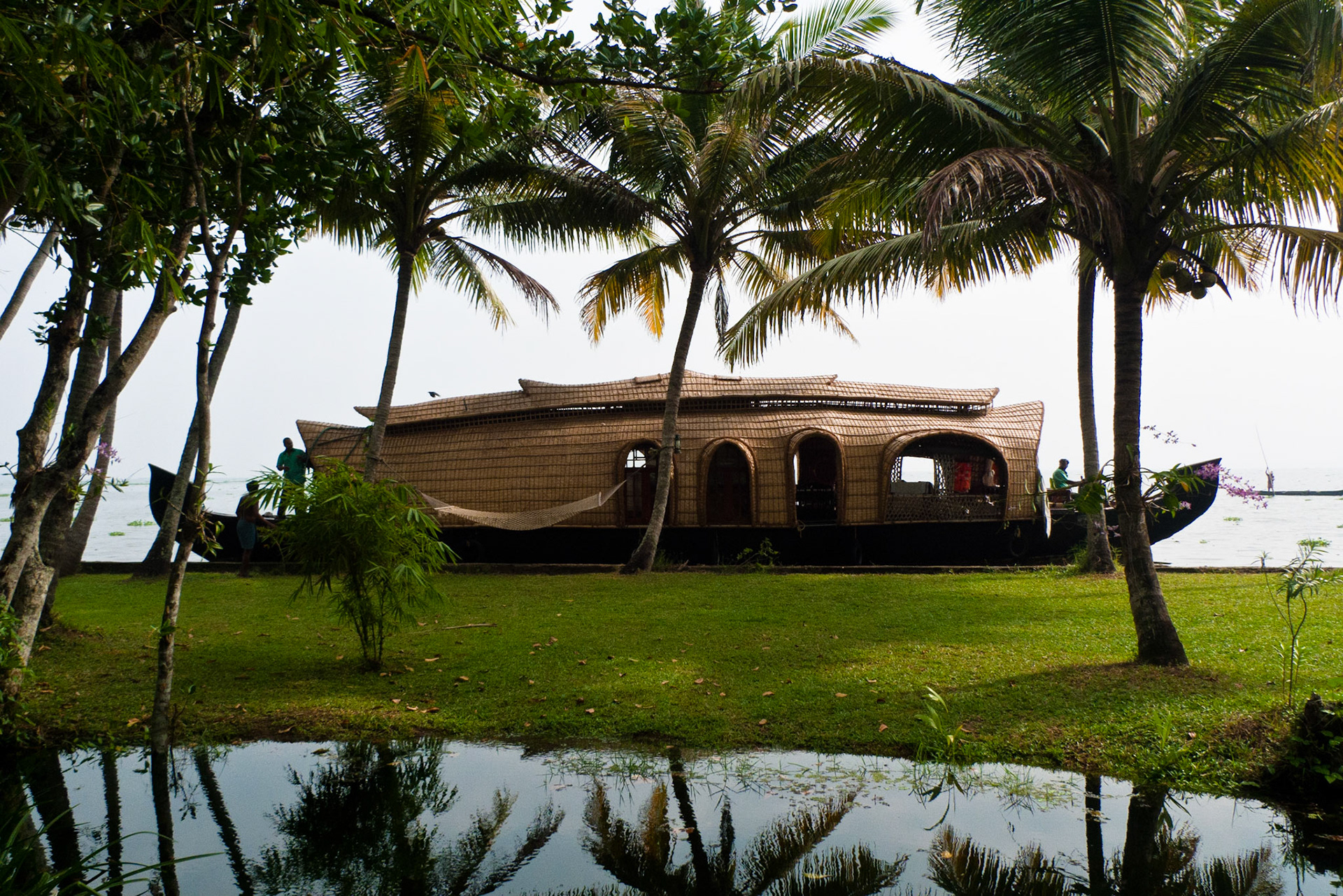 Kerala: Converted Rice barge