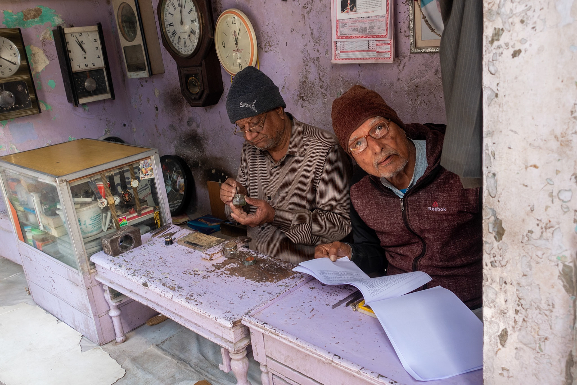 Jaipur: Clock repair brothers