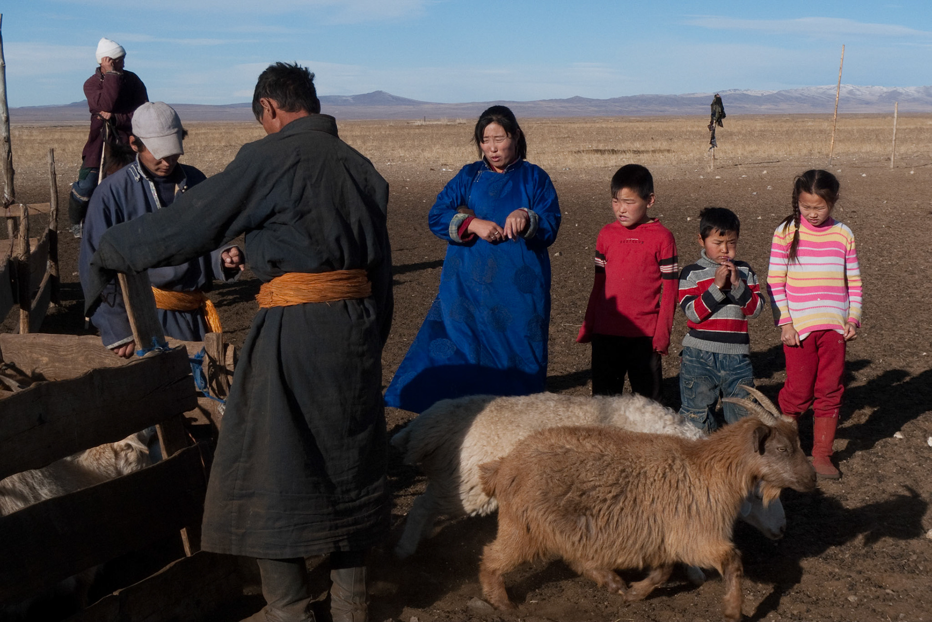 Day 7: near Lake Ogii - head count every morning and night