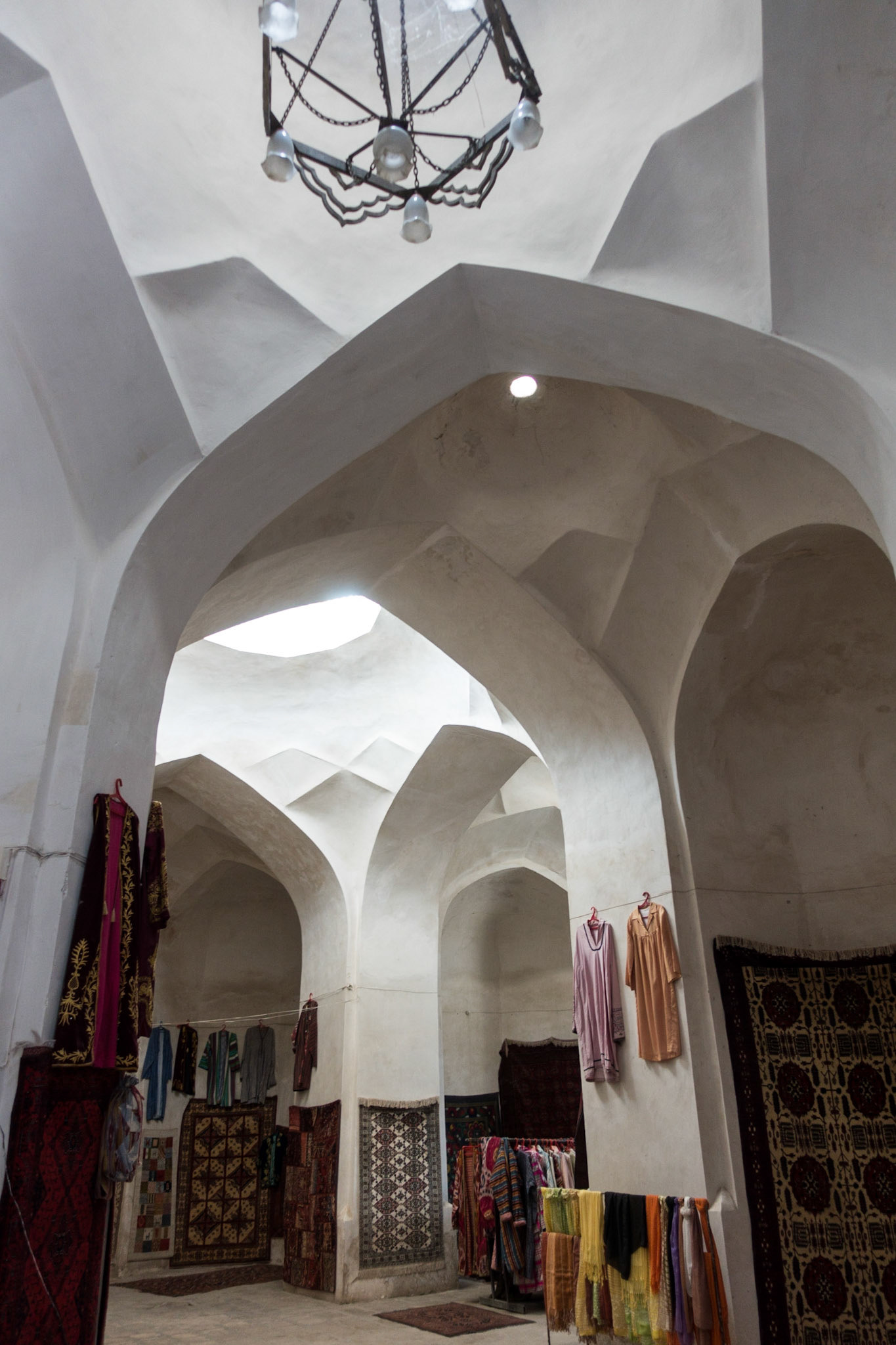 Bukhara:  Bazaar - interior