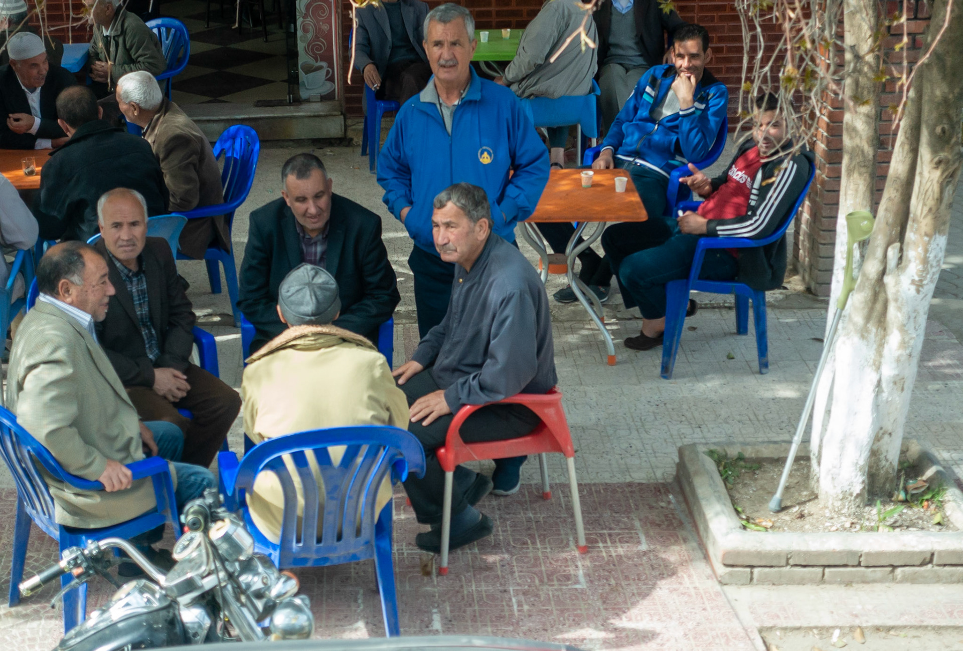 Road to Djemila: Cafe