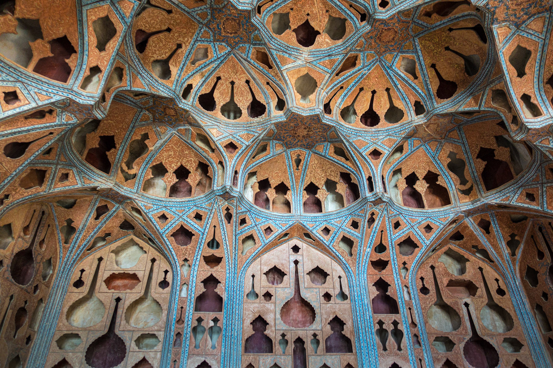 Isfahan: Ali Qapu Palace - Music Room