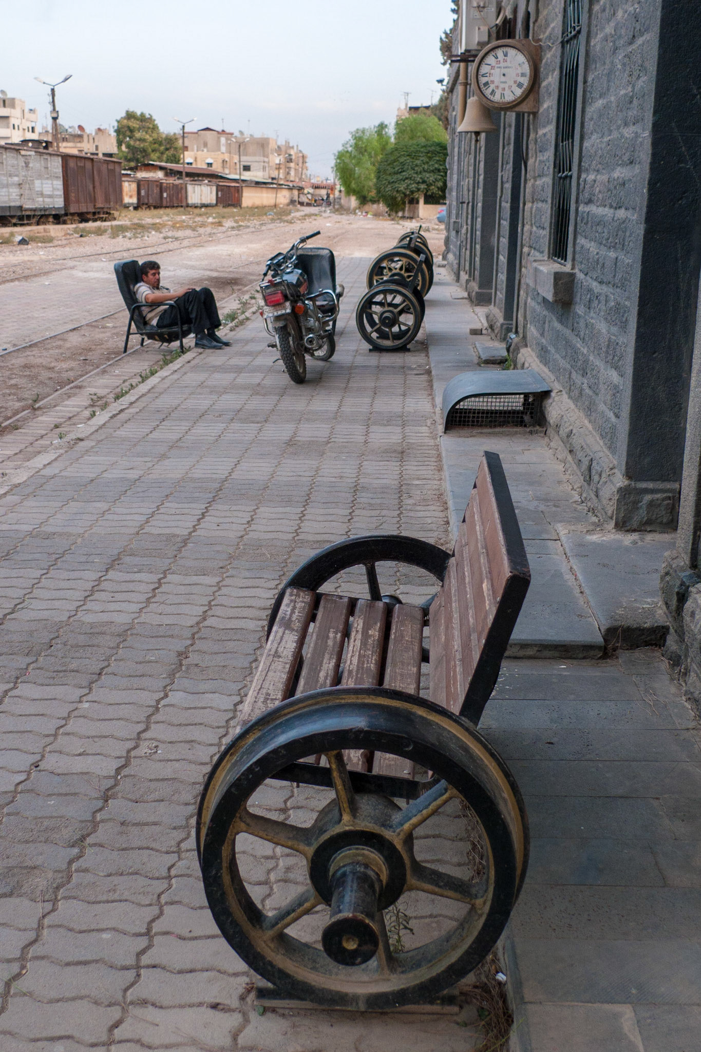 Dera: Defunct Train Station still staffed