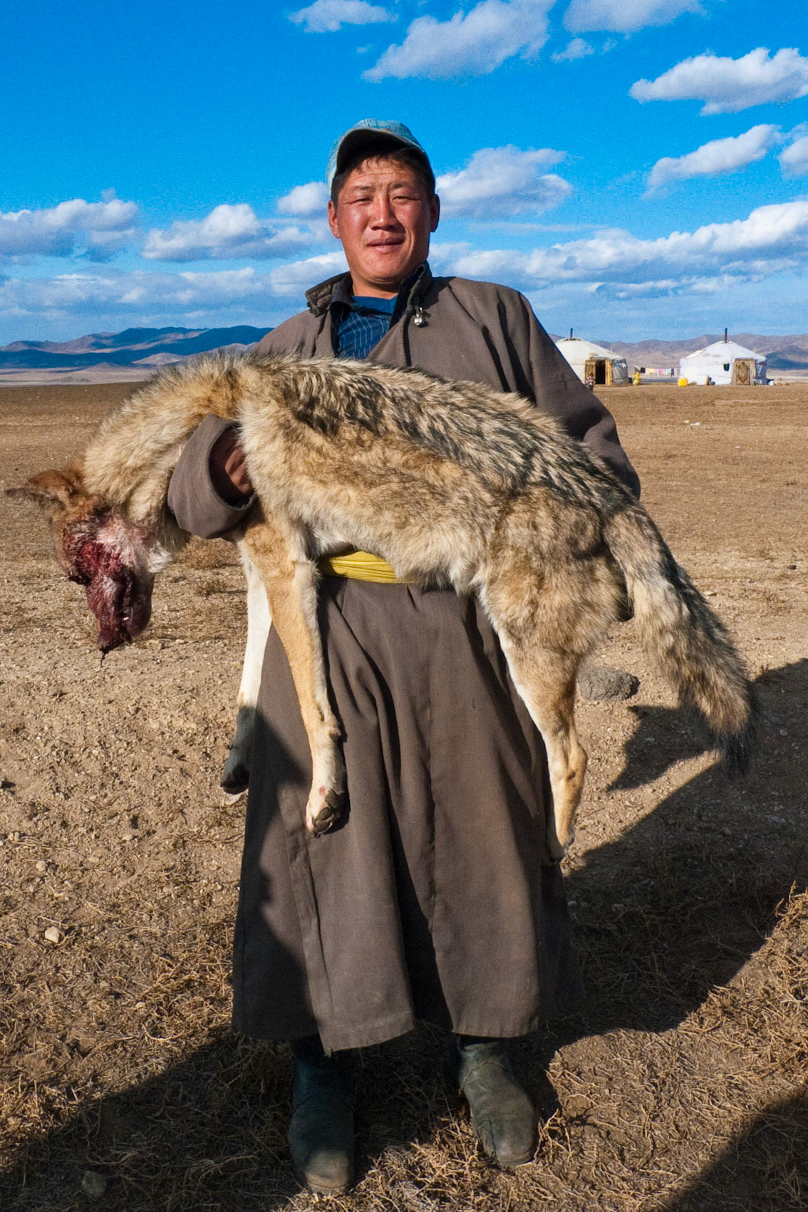 Day 1: UB to Mongol Els - proud catcher of Wolf