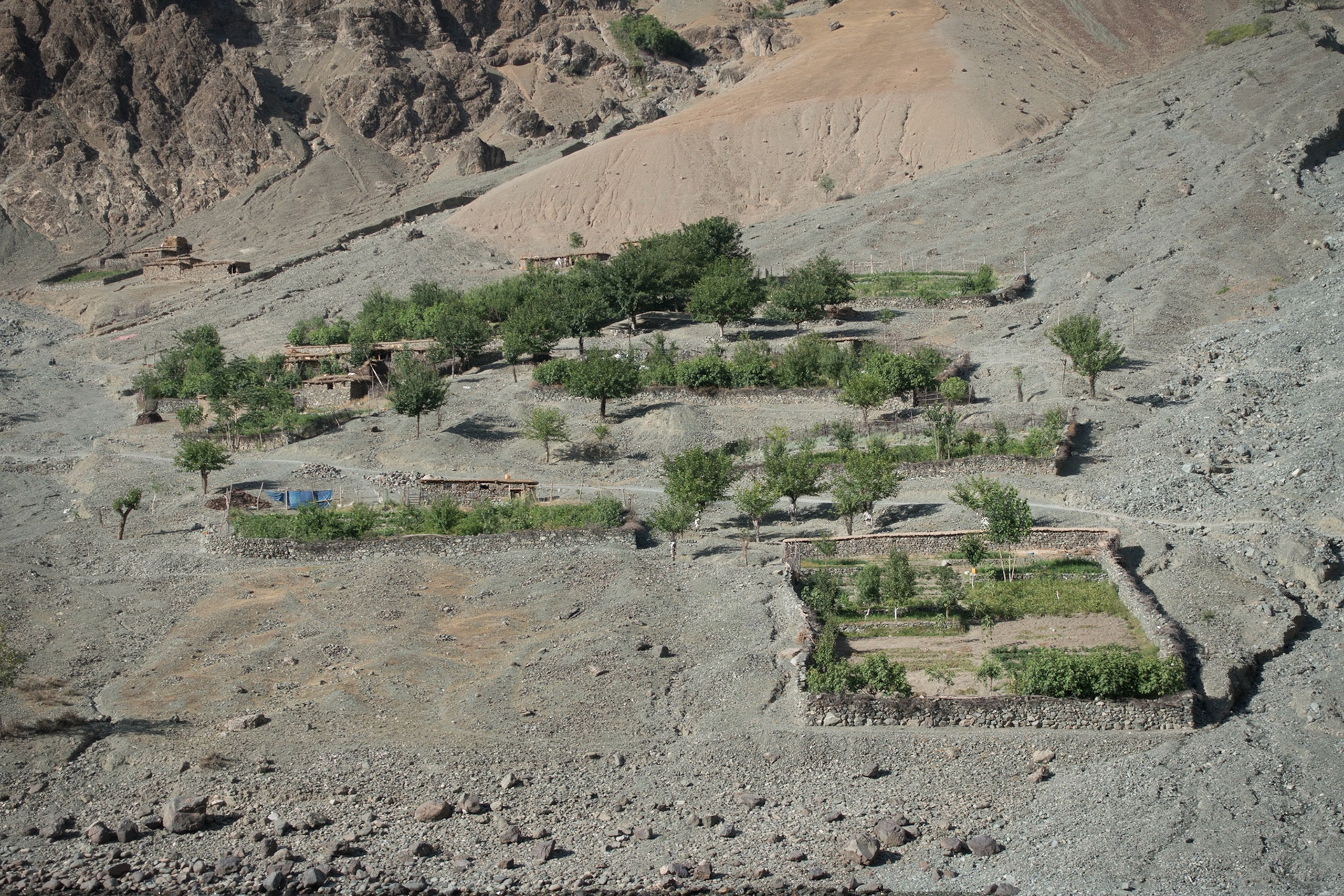 Dushanbe to Kalai-Kum via Afghan border: Afgan Village