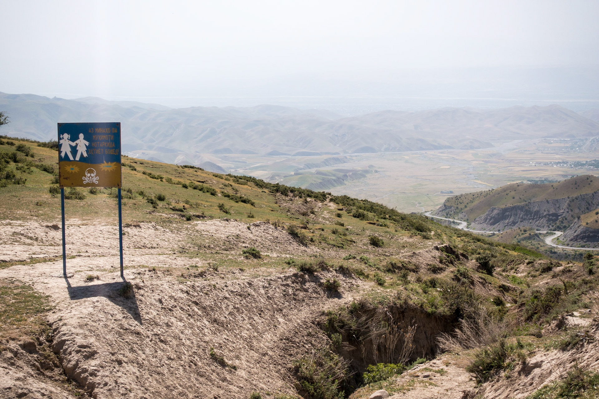 Dushanbe to Kalai-Kum: Landmines remaining from 1992 Civil War