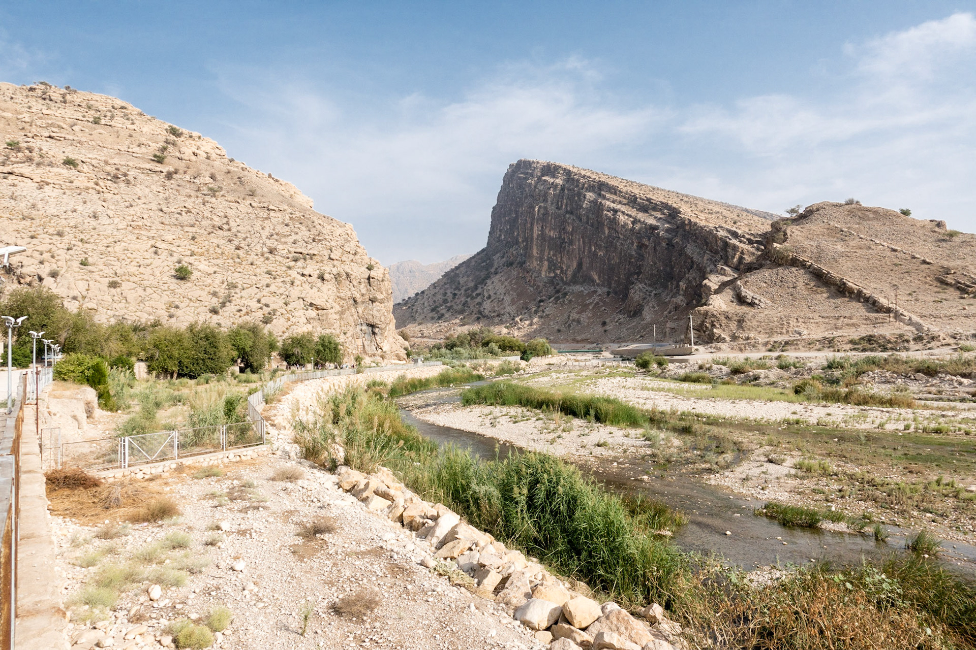 Bishapur: Site entrance
