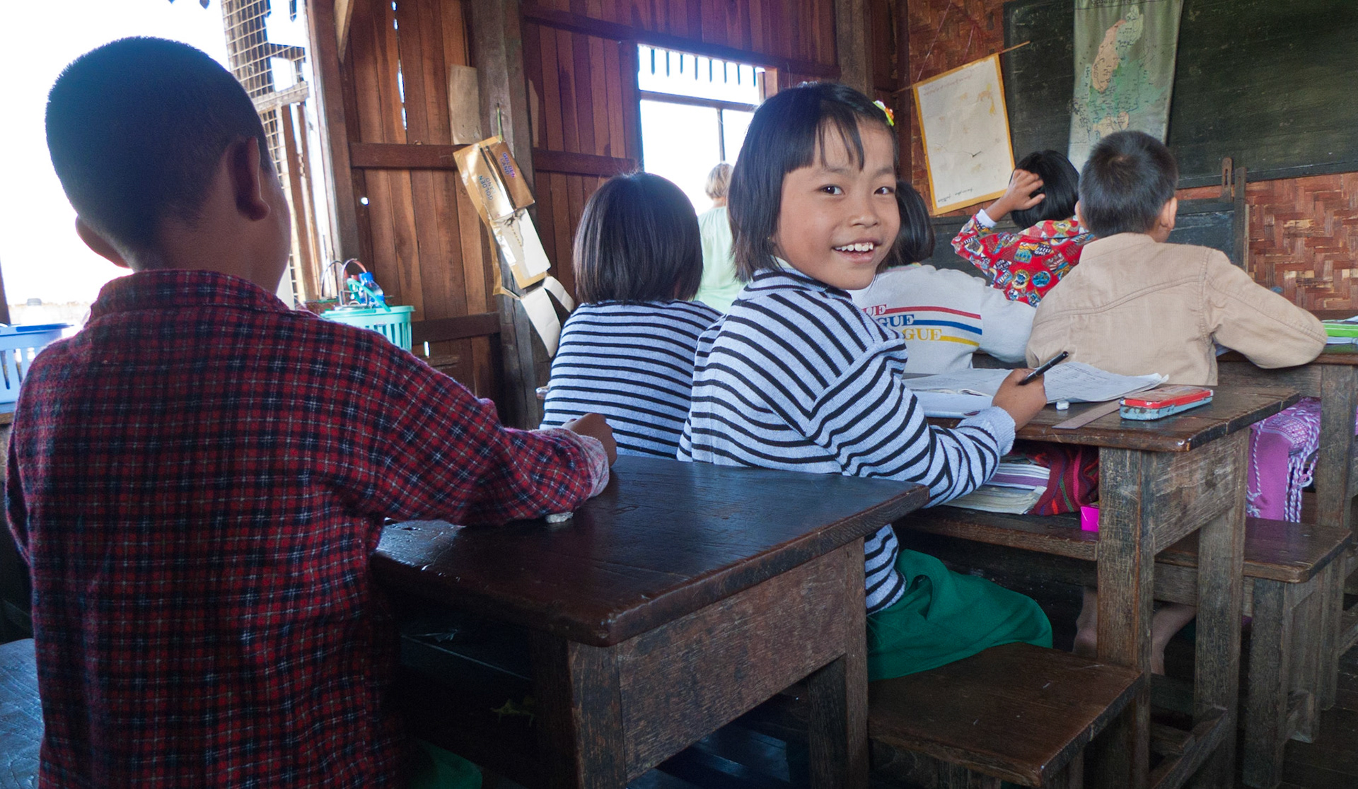 Lake Inle: In Phaw Khone Village School