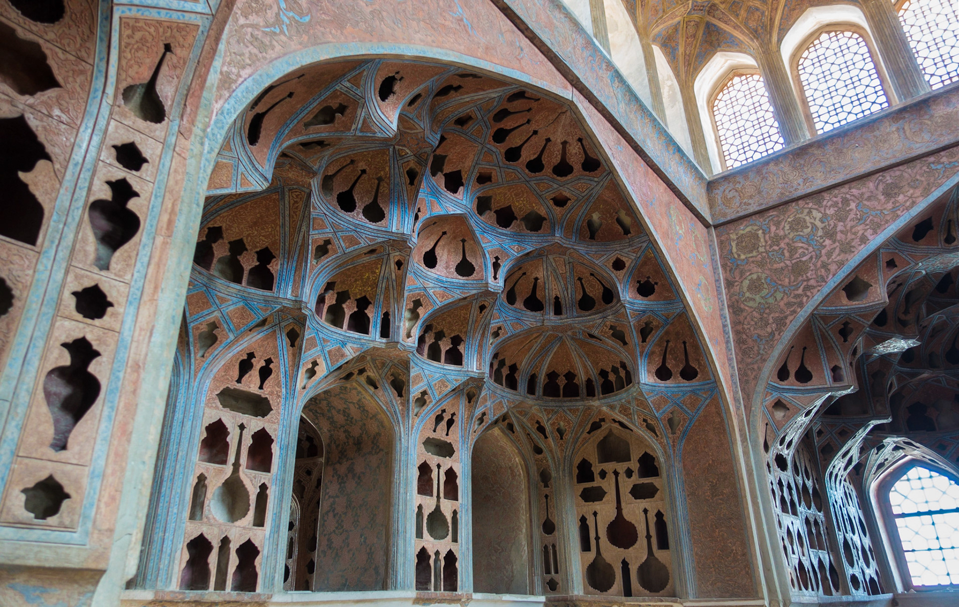 Isfahan: Ali Qapu Palace - Music Room