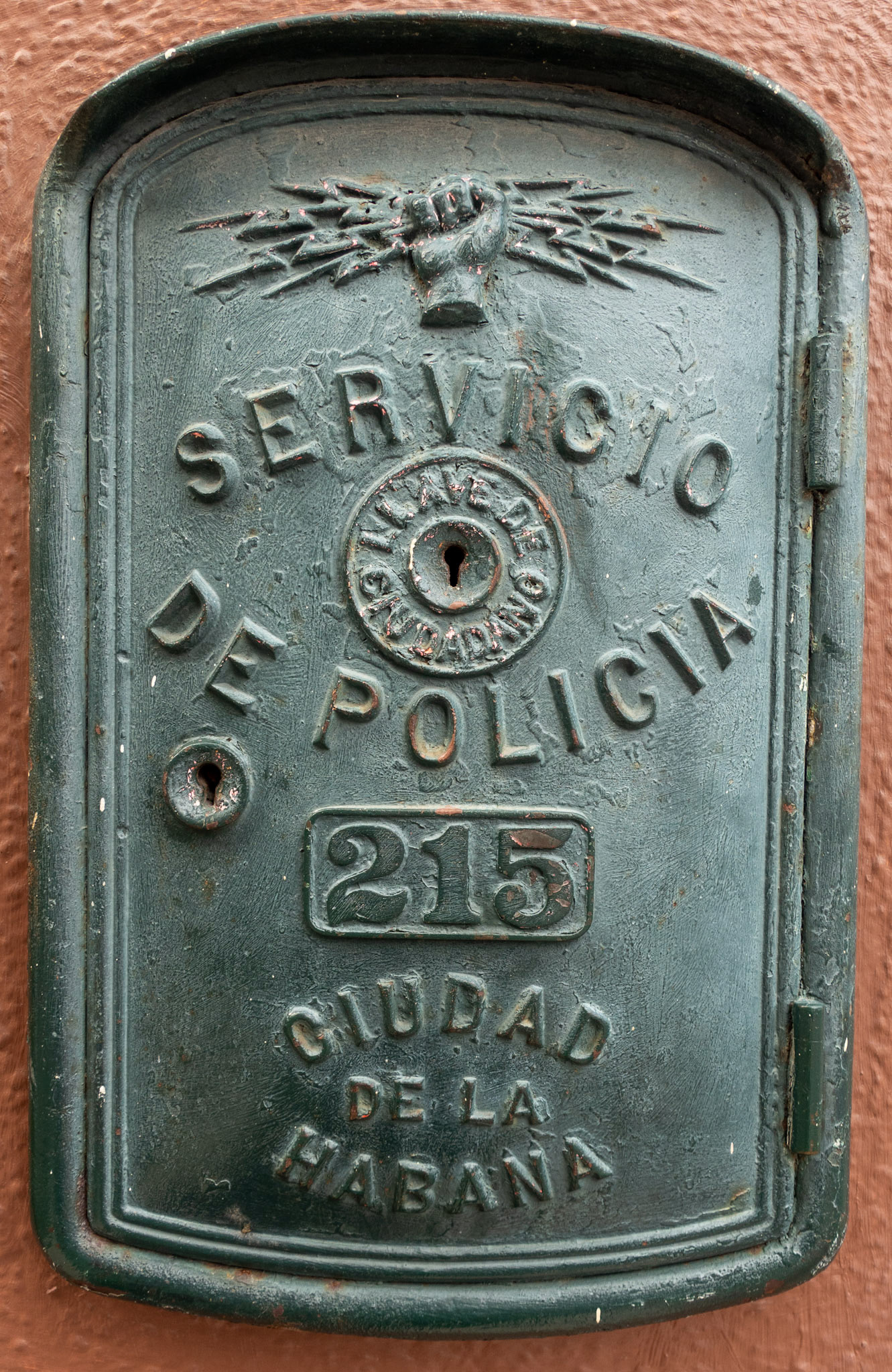 Havana: Police service box