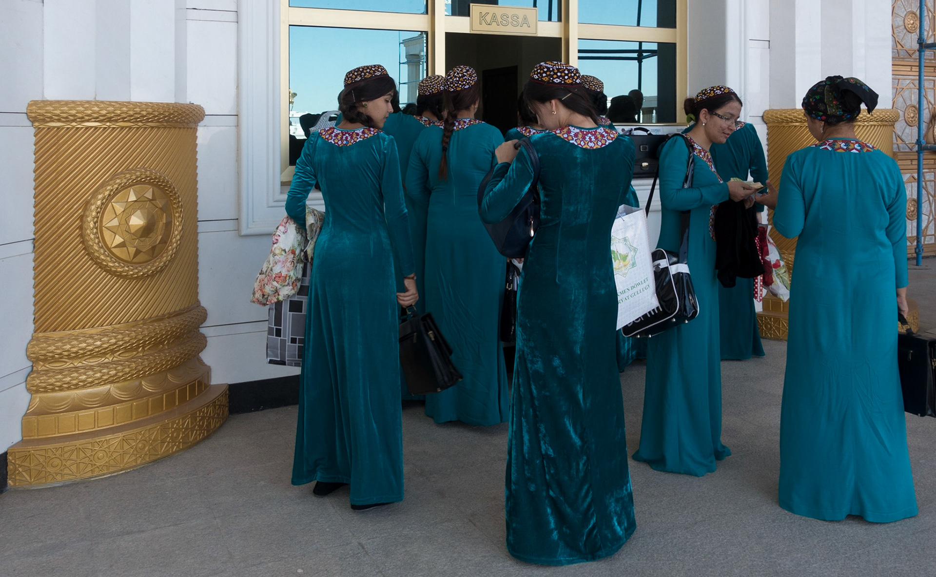 Ashgabat:  University Students