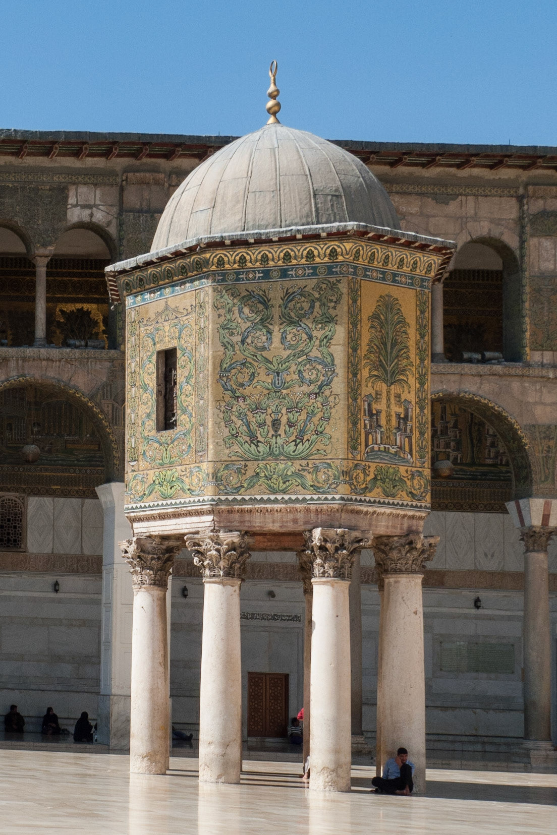 Damascus: Umayyad Mosque - Treasury (where the money was kept)