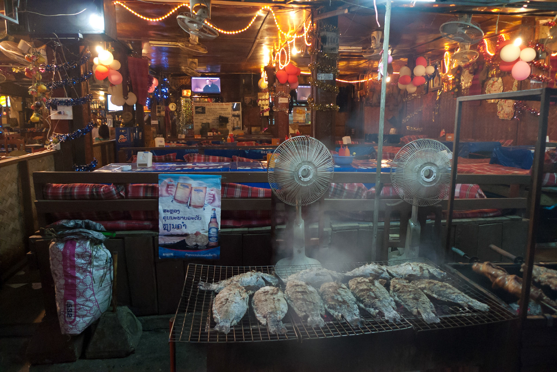 Vang Vieng: Inside you can watch endless re-runs of Friends whilst under the influence.