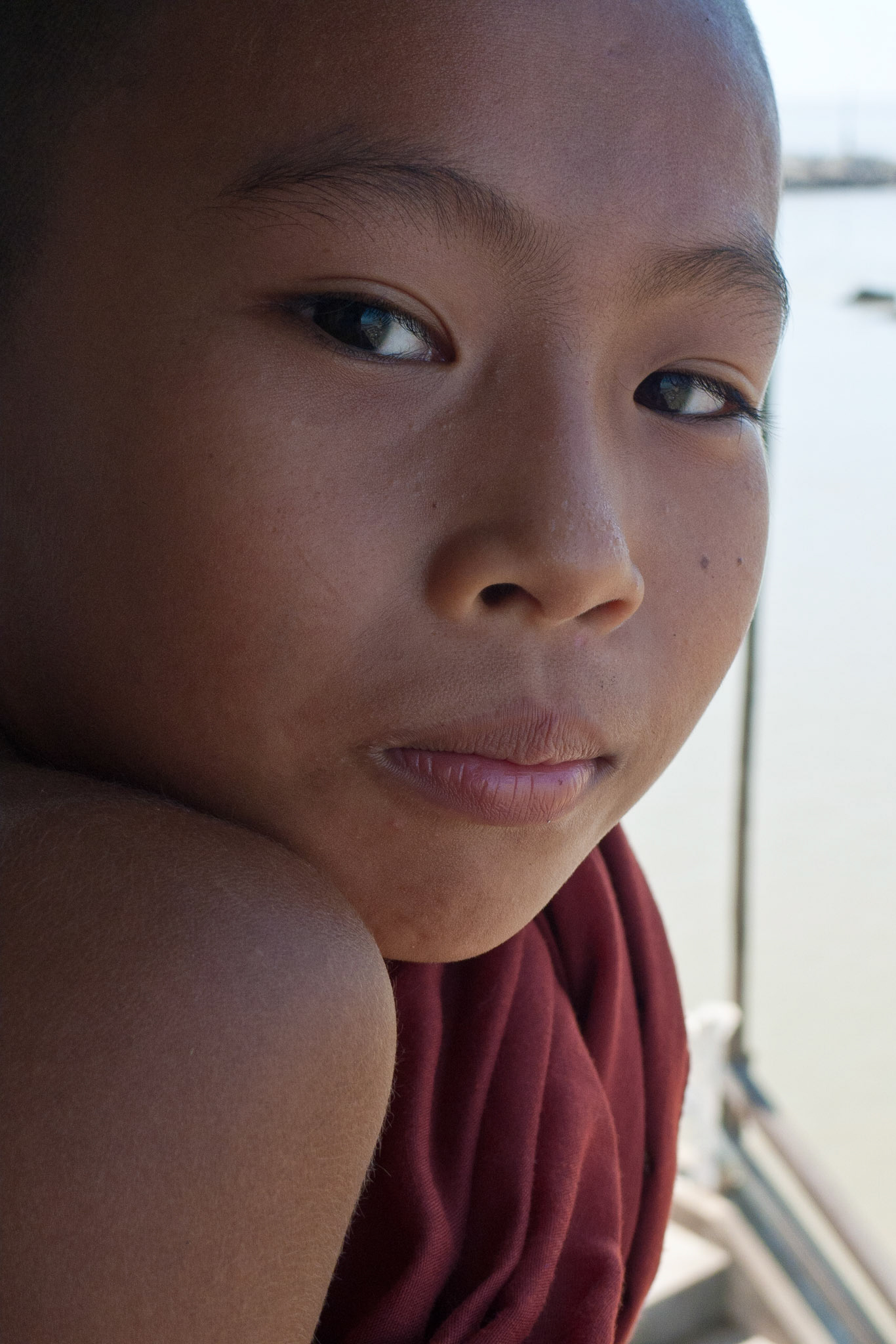 Yele Pagoda: Monk (before)