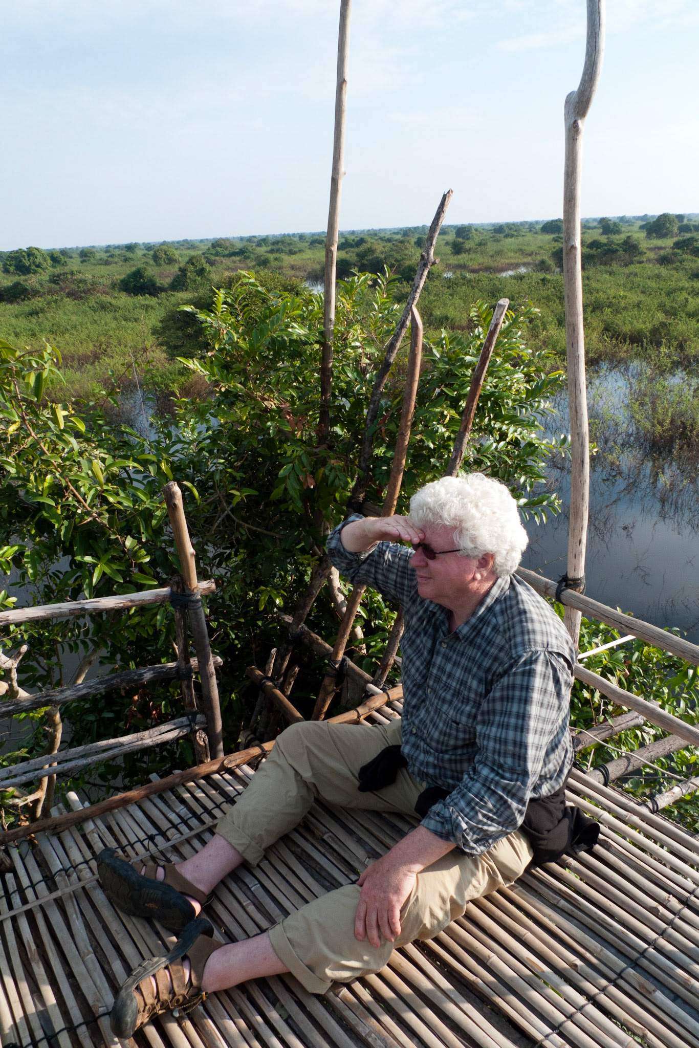 Lake Tonle Sap: Bird Hide.