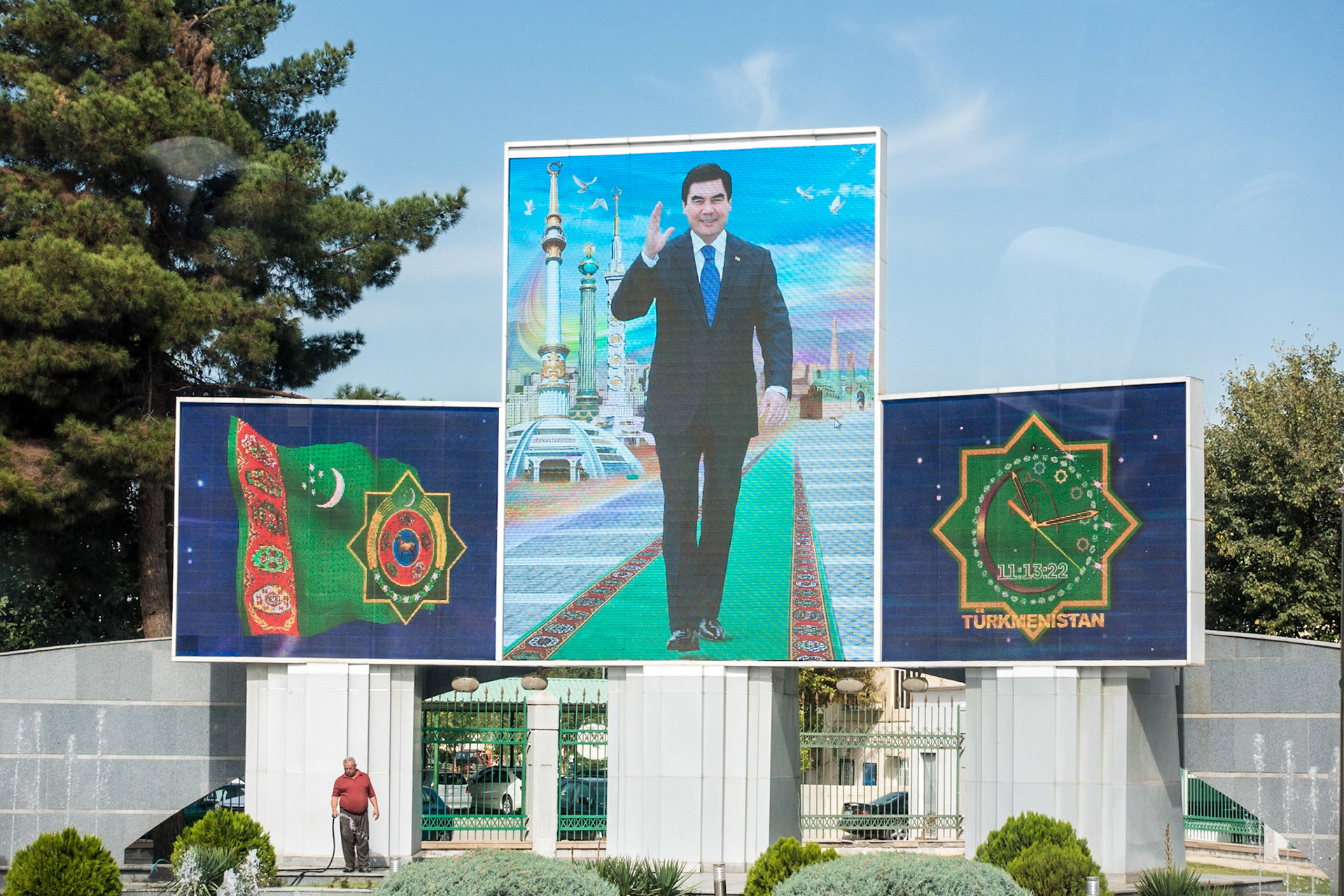 Ashgabat:  President Gurbanguly Berdimuhamedow.