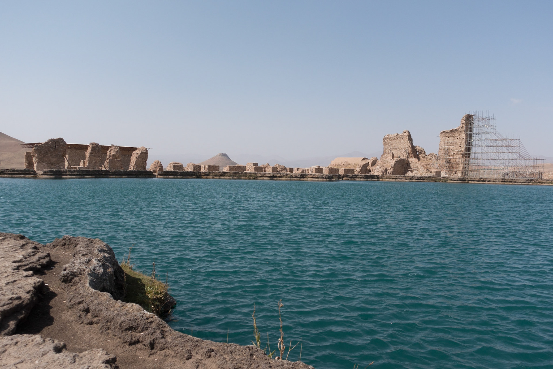 Takht-e Soleyman: Was home to four Zoroastrian  fire temples.