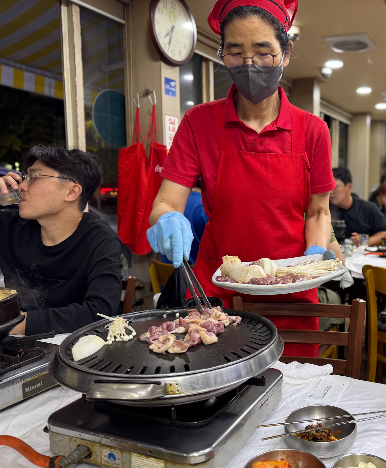 Gwangju: Raw duck grill