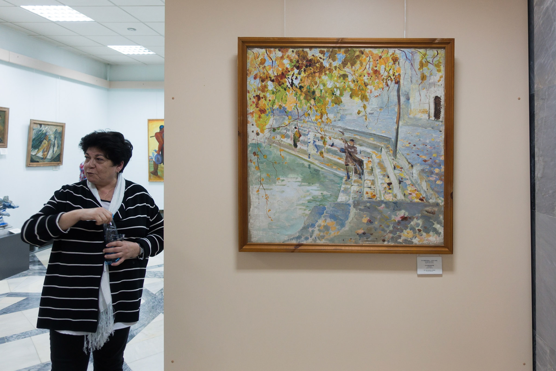 Savitsky Museum:  Privileged to have former director  Marinka Babanazorova conduct our visit.