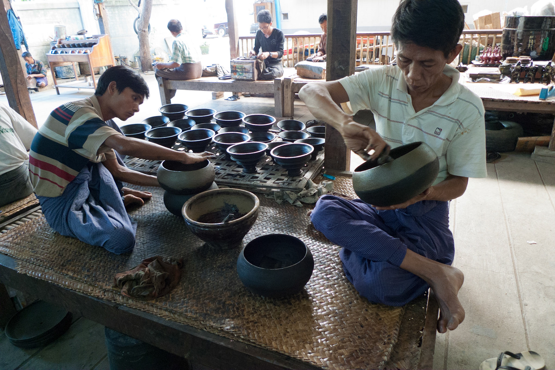 Bagan: Bamboo Lacquer Workshop