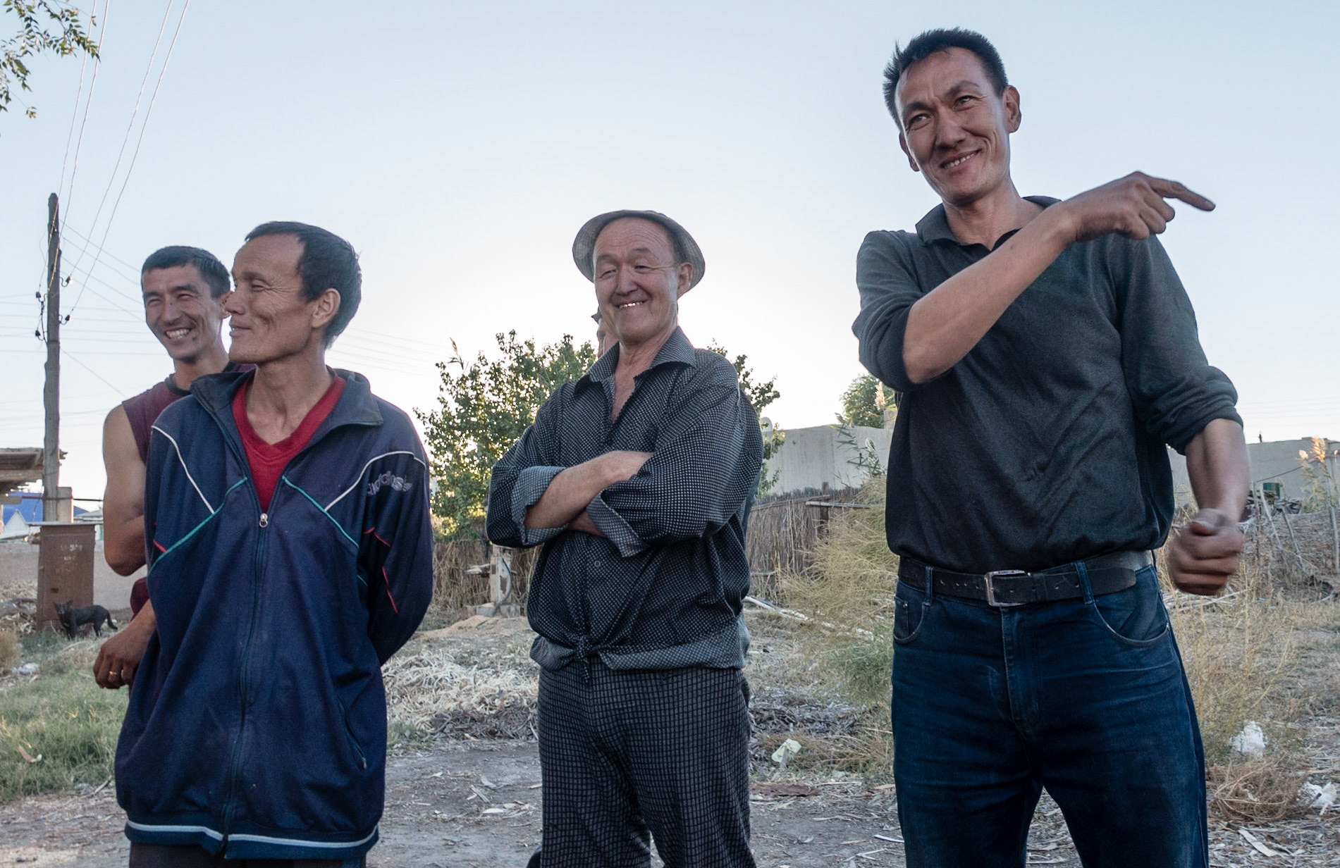 Chimbay:  Yurt makers