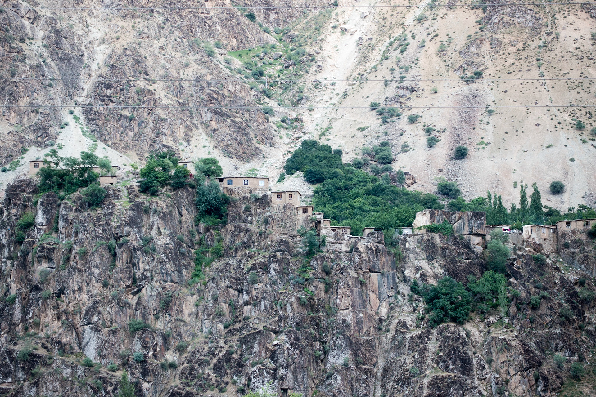 Dushanbe to Kalai-Kum via Afgan border: Afgan Village