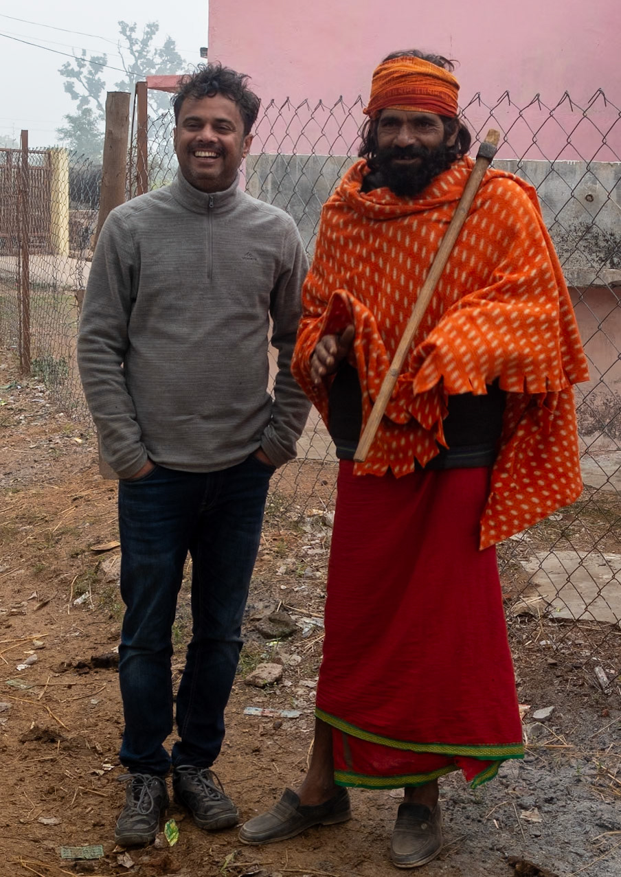 Panna: Village Walk -  Piyush and Local