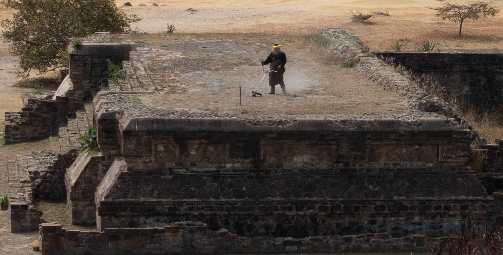 Monte Alban: (detail)