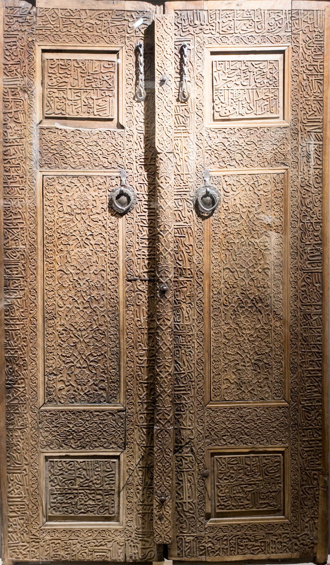 National Museum: Carved Wooden Door - 16th Century