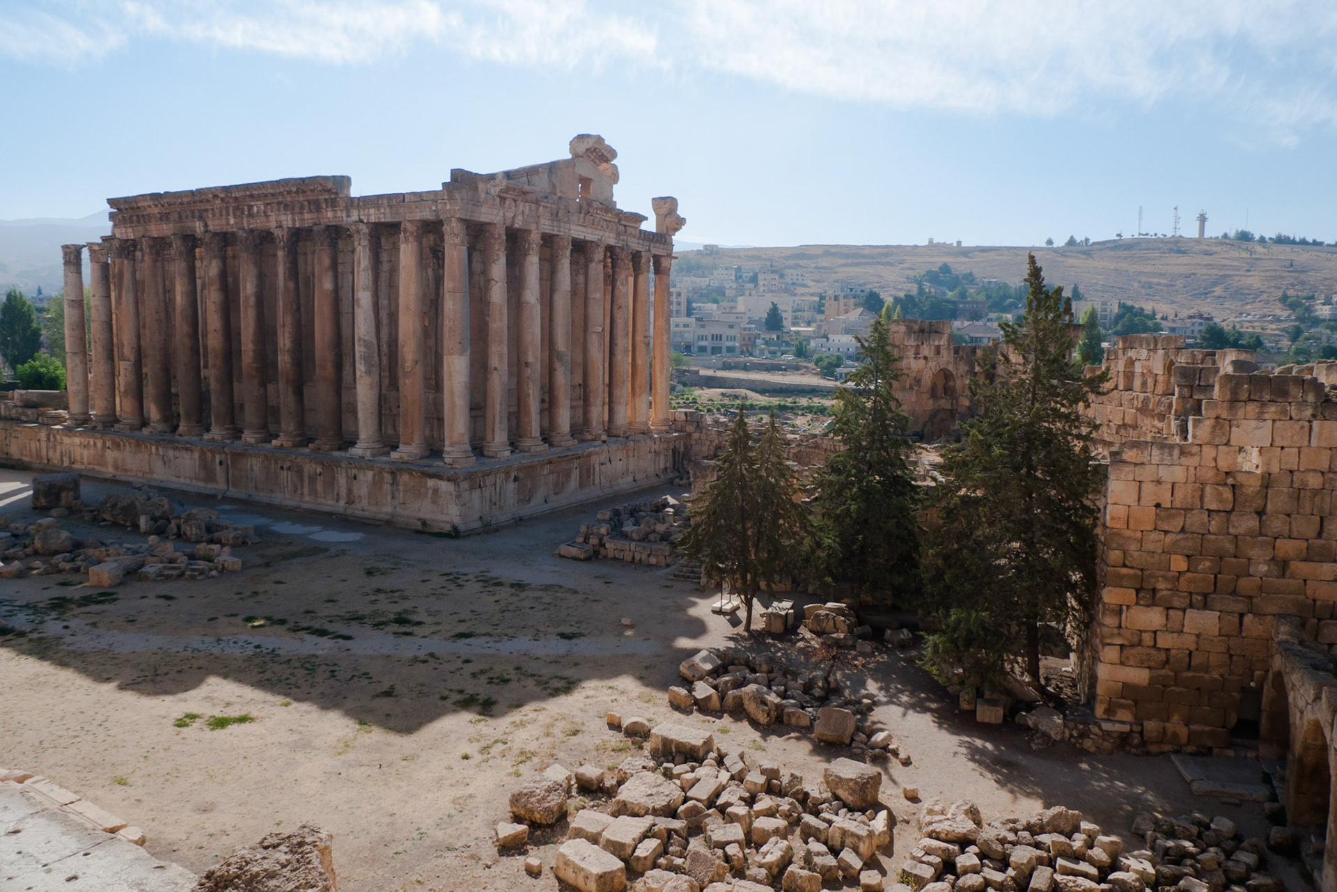 Baalbek: Temple of Bacchus
