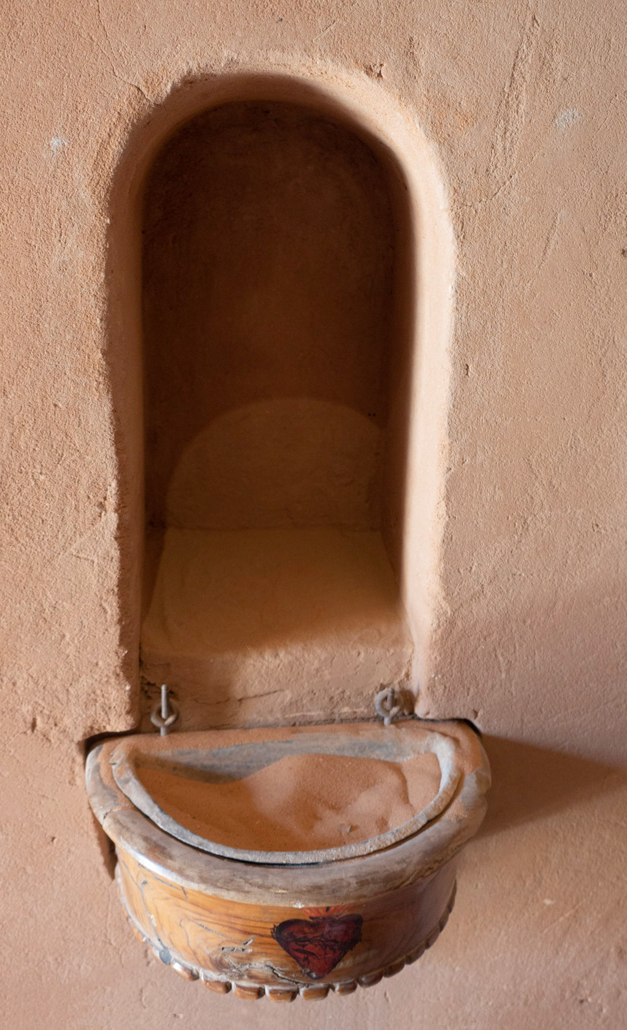 Benni Abbas:  Charles de Foucald Hermitage - sand for water