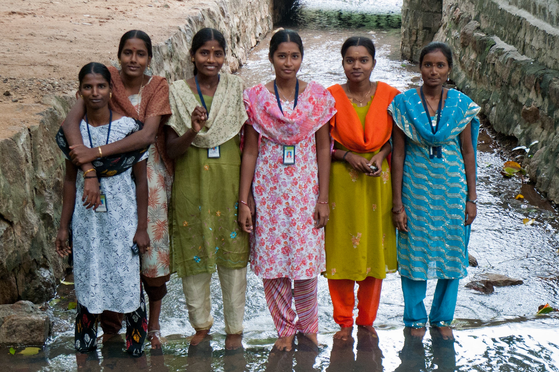 Sri Ramana Ashram: new friends