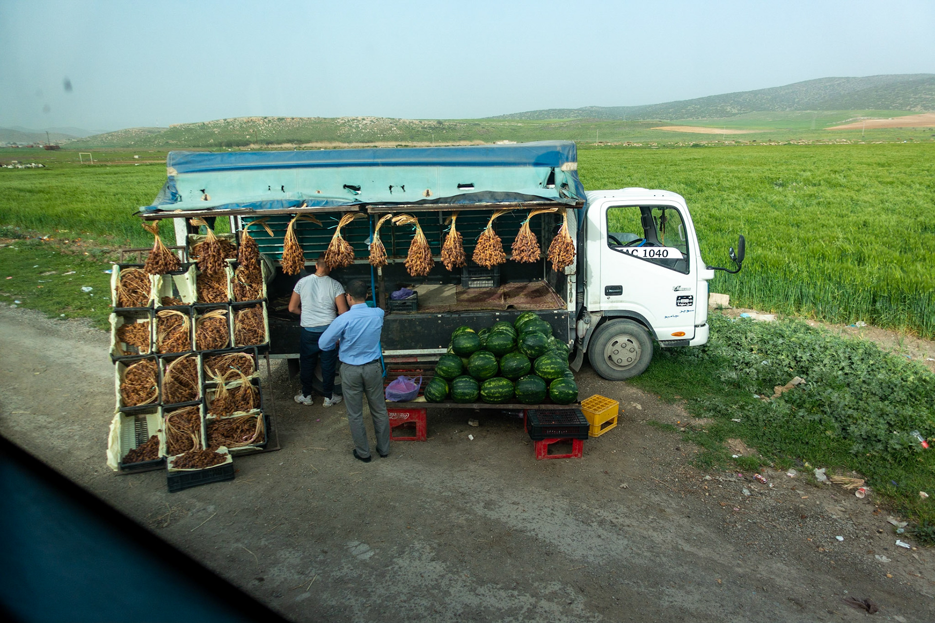 Batna to Constantine: Roadside Sellers