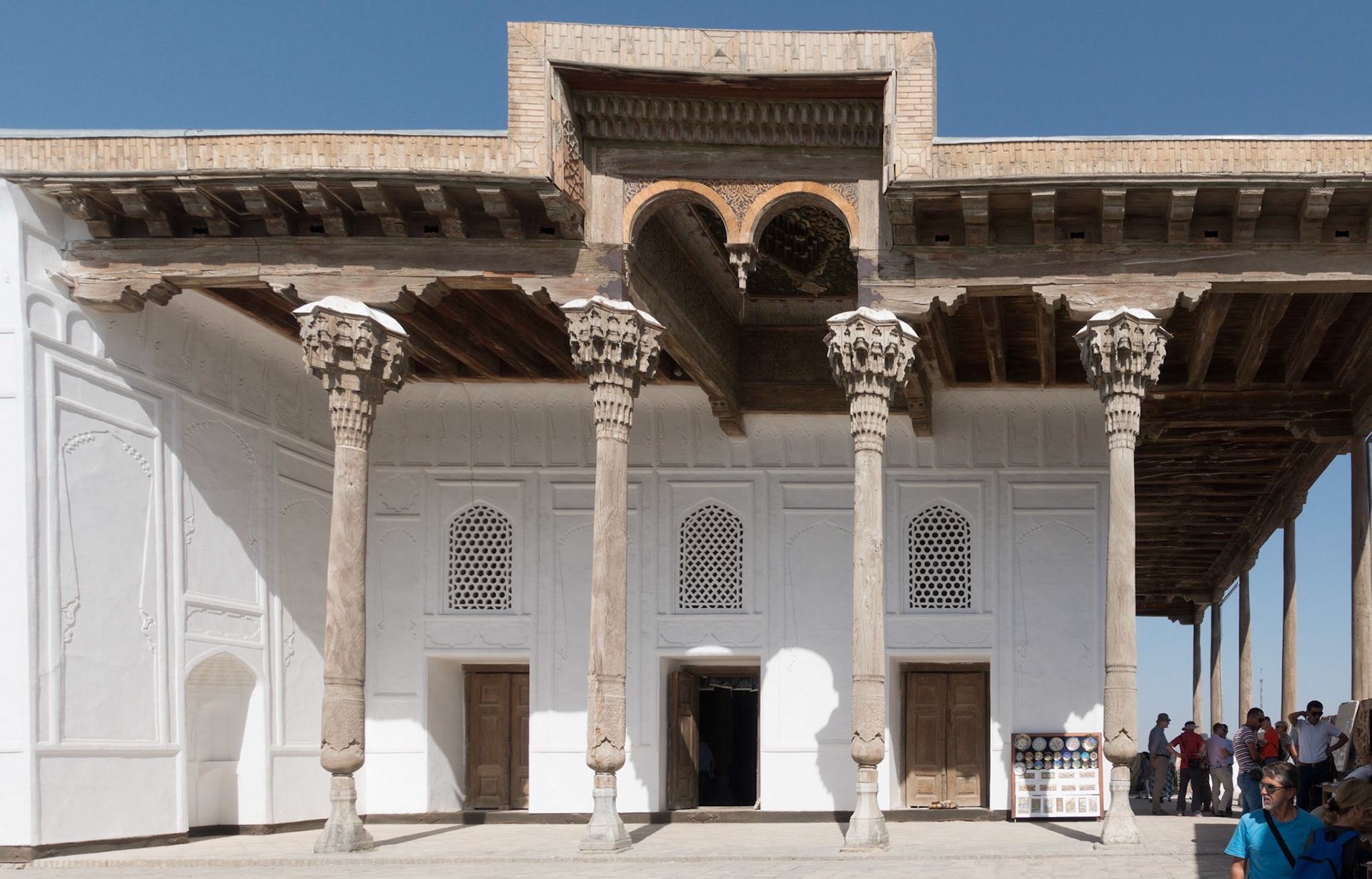 Bukhara: Djome Mosque - Ark (interior)