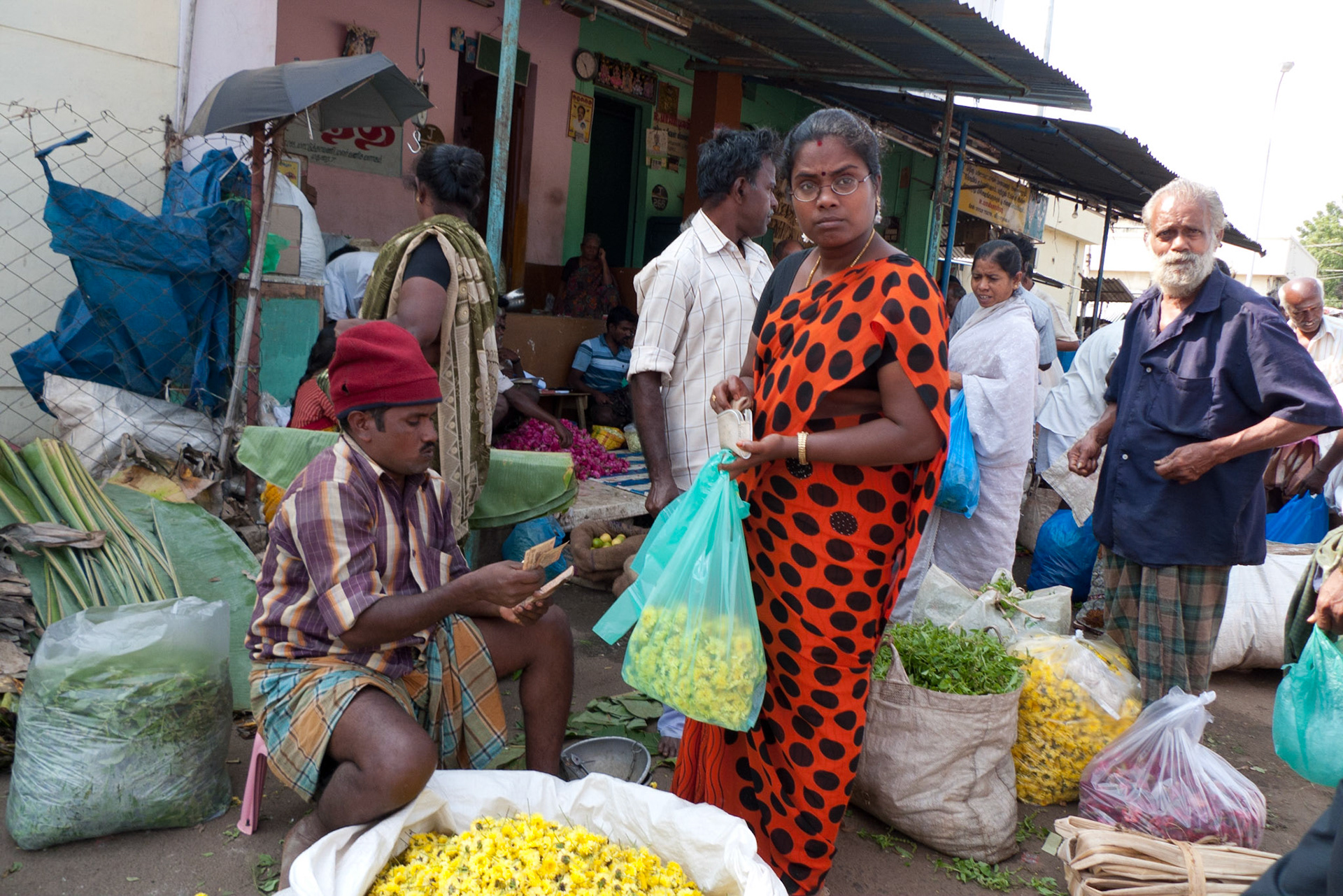 Madurai: Flower Market