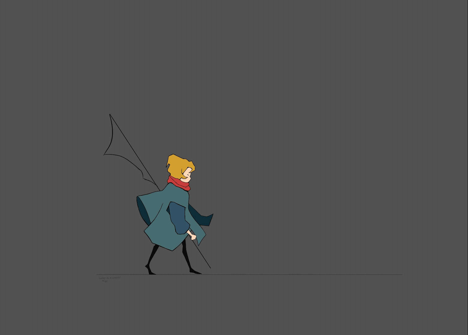 VFX precedes quill swing for instant response to player input