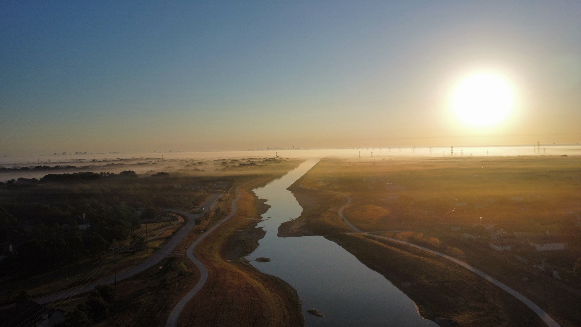 Sunday Morning Sunrise from Katy, TX