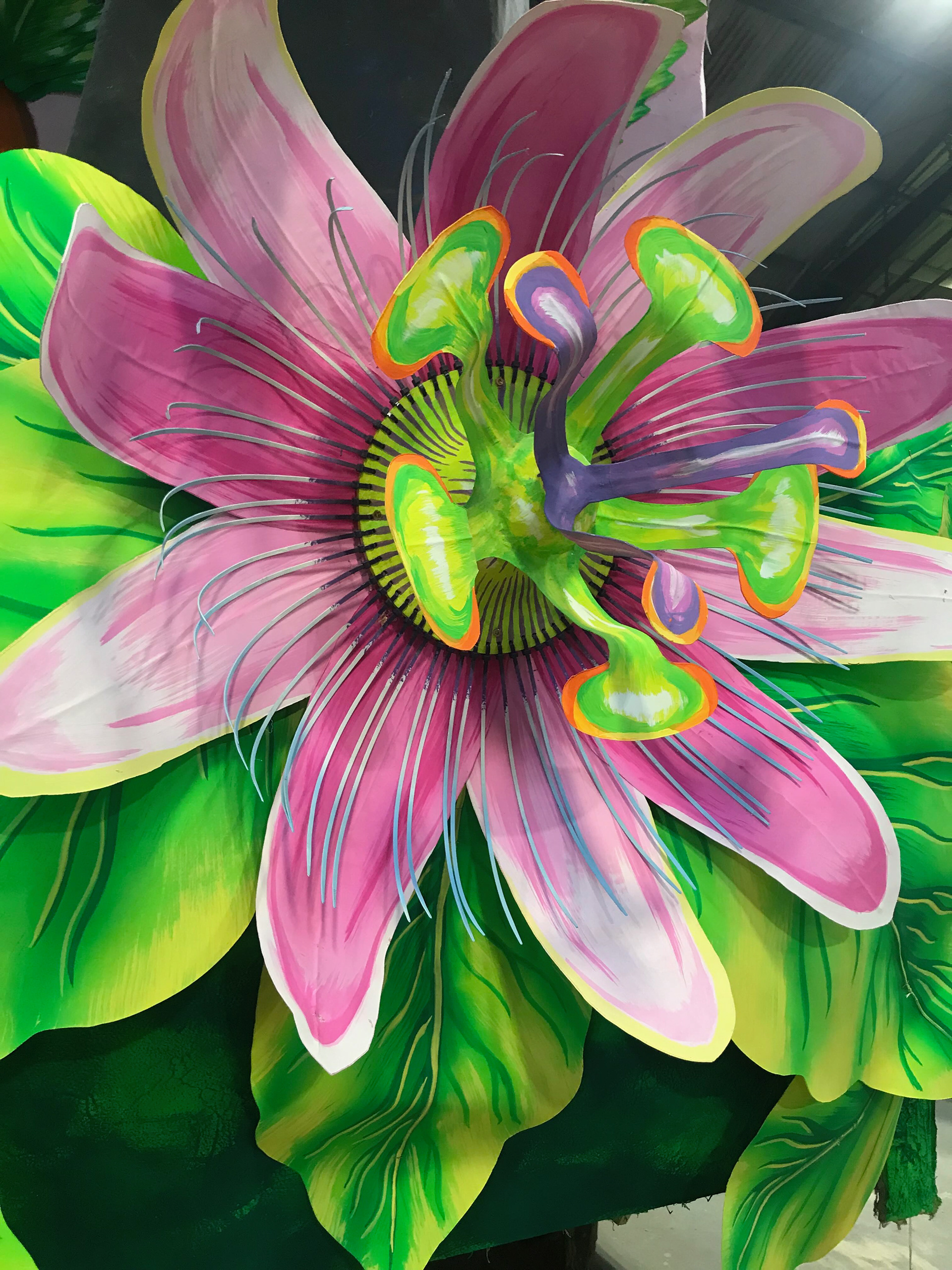 Paper flower creation