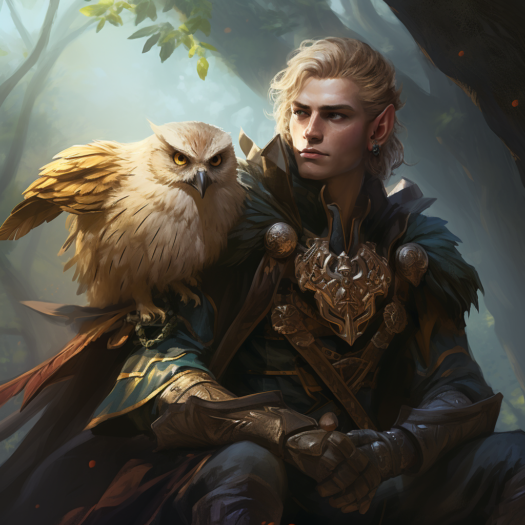 B, the Cunning Rogue & "Uil"