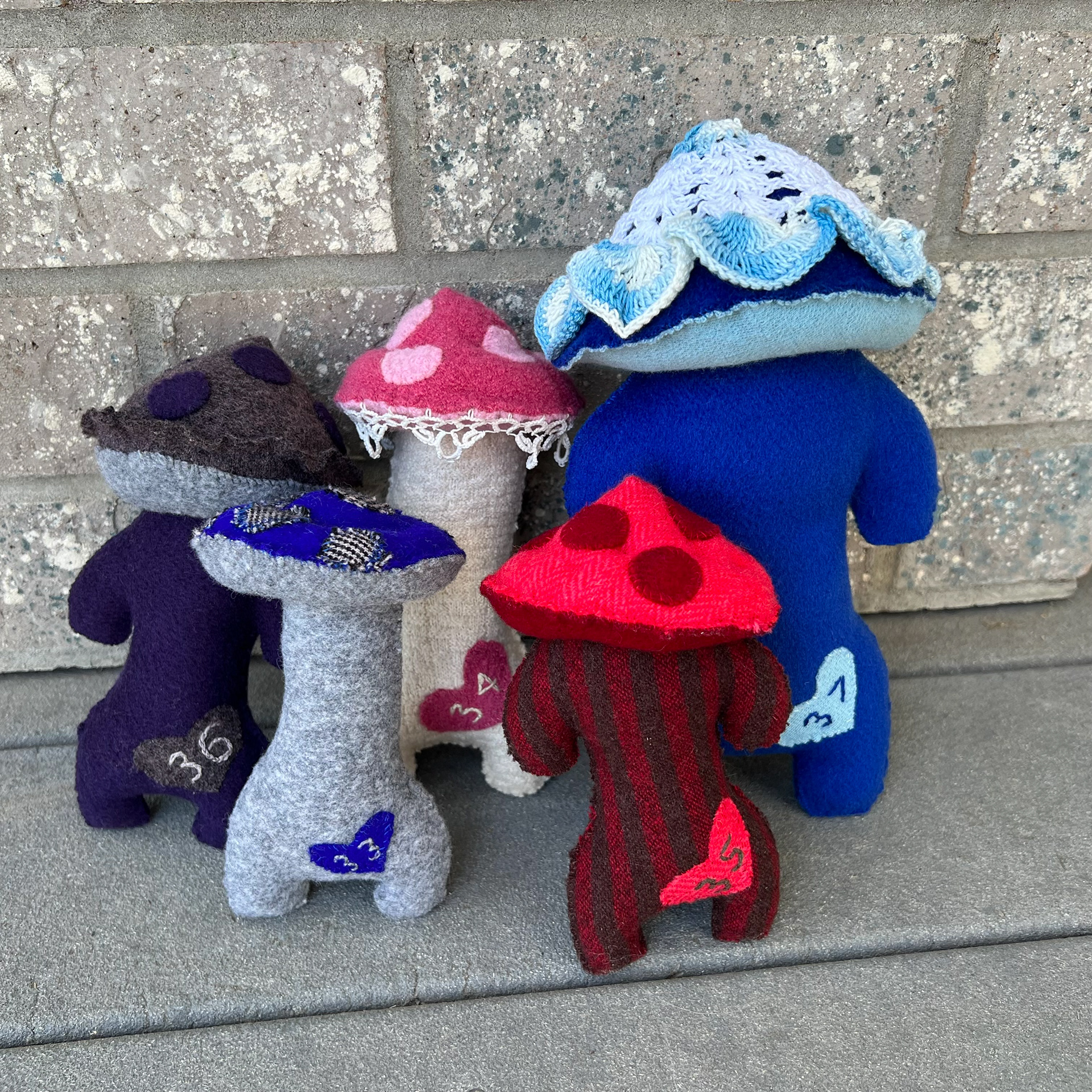 mushmunculi #33, #34, #35, #36, & #37