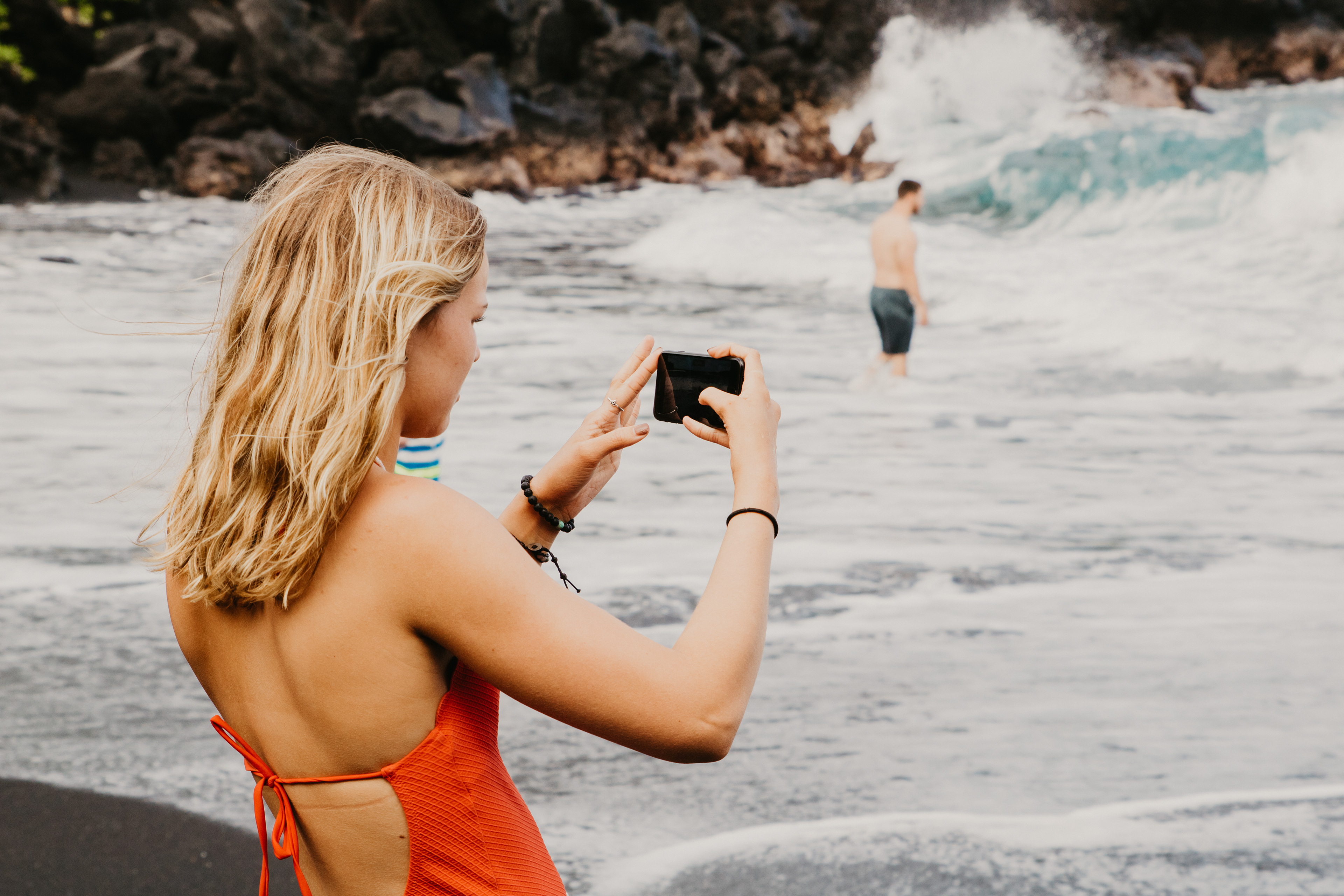 me 95% of the trip trying to make the video above lol