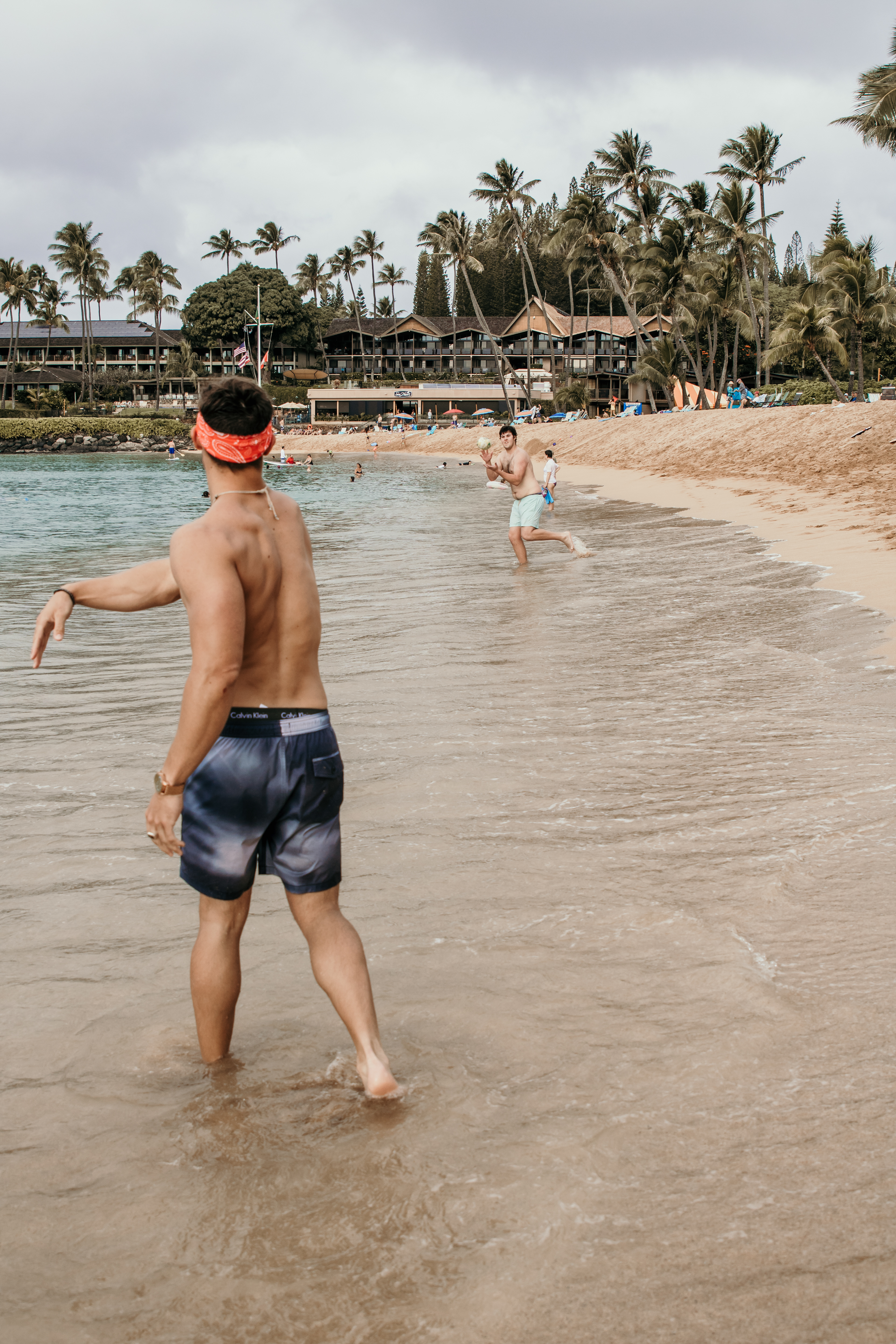catch on the beach