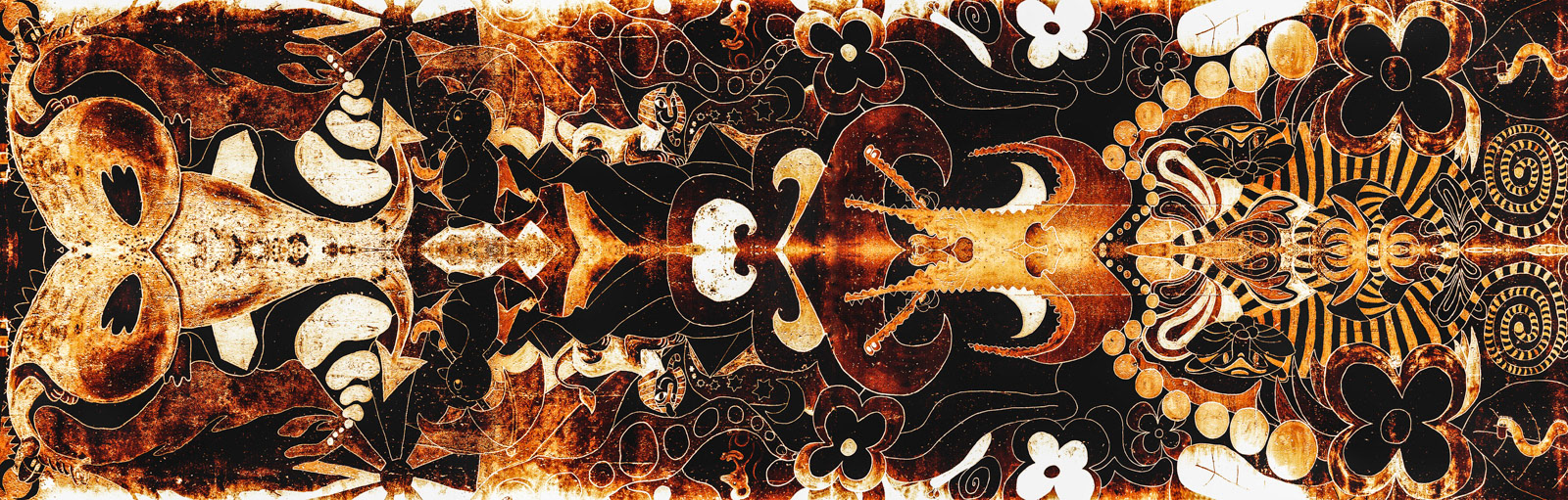 Abstract and detailed texture structure