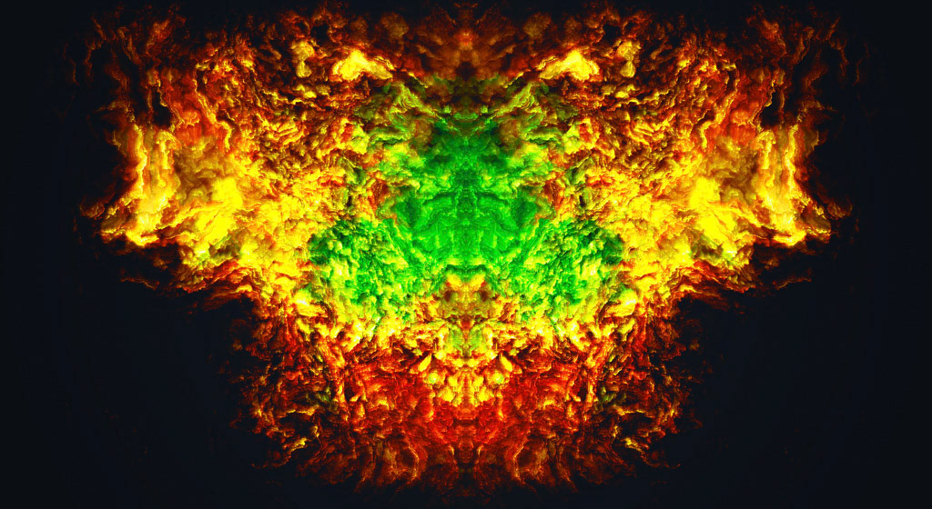 I love to create abstract fantasy things like this artwork here. The beard is really hot and if you look longer to it, you see a demon inside. Creey, isnt it?